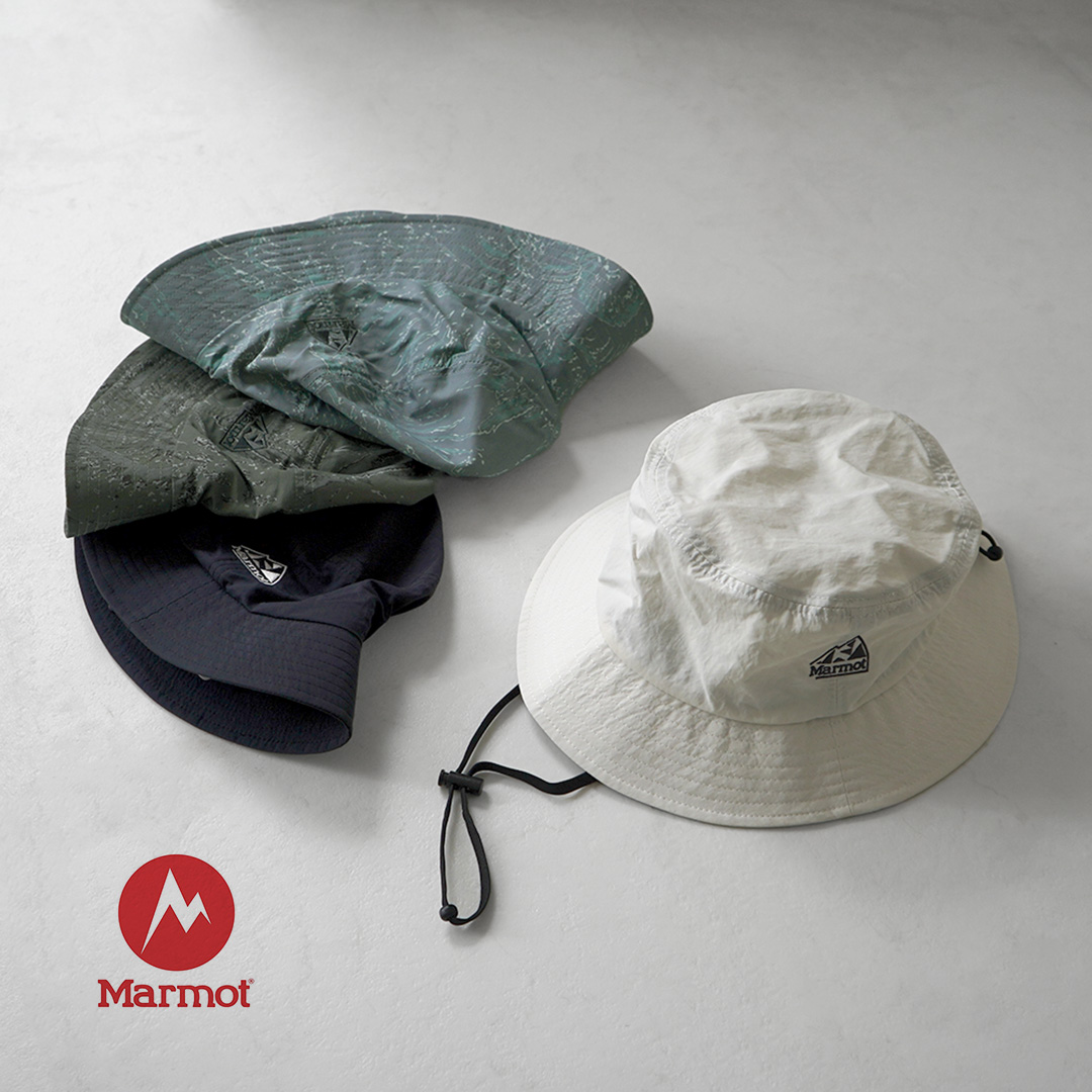 MARMOT（マーモット） ギルド バケットハット / メンズ 撥水 吸湿速乾 UVカット アウトドア | Marmot