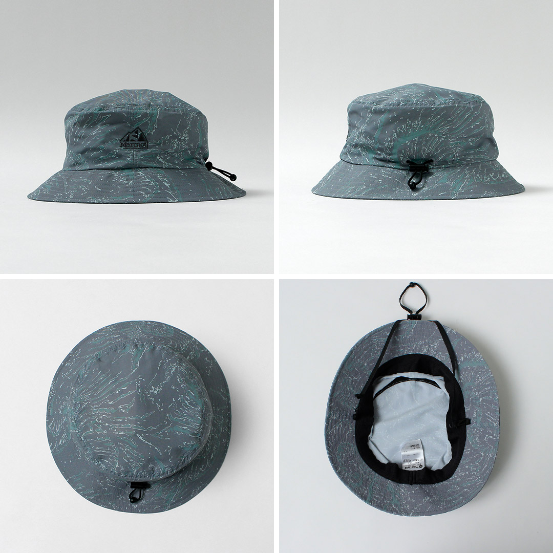 MARMOT（マーモット） ギルド バケットハット / メンズ 撥水 吸湿速乾 UVカット アウトドア | Marmot | 19