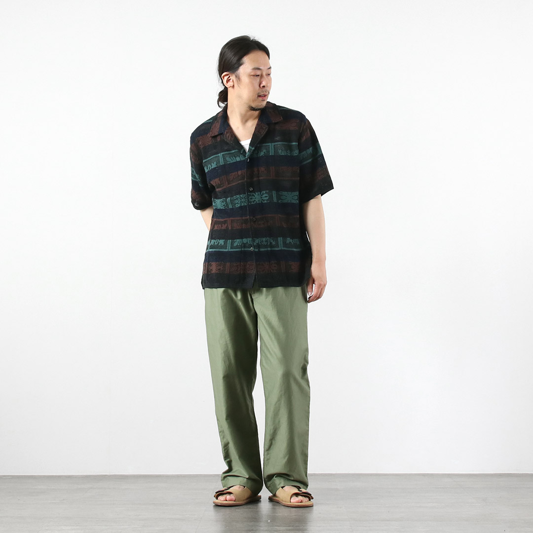 COOHEM（コーヘン） ハワイアンキルト ニットシャツ 日本製 / メンズ サマーニット 半袖 米冨 YONETOMI | Coohem | 06
