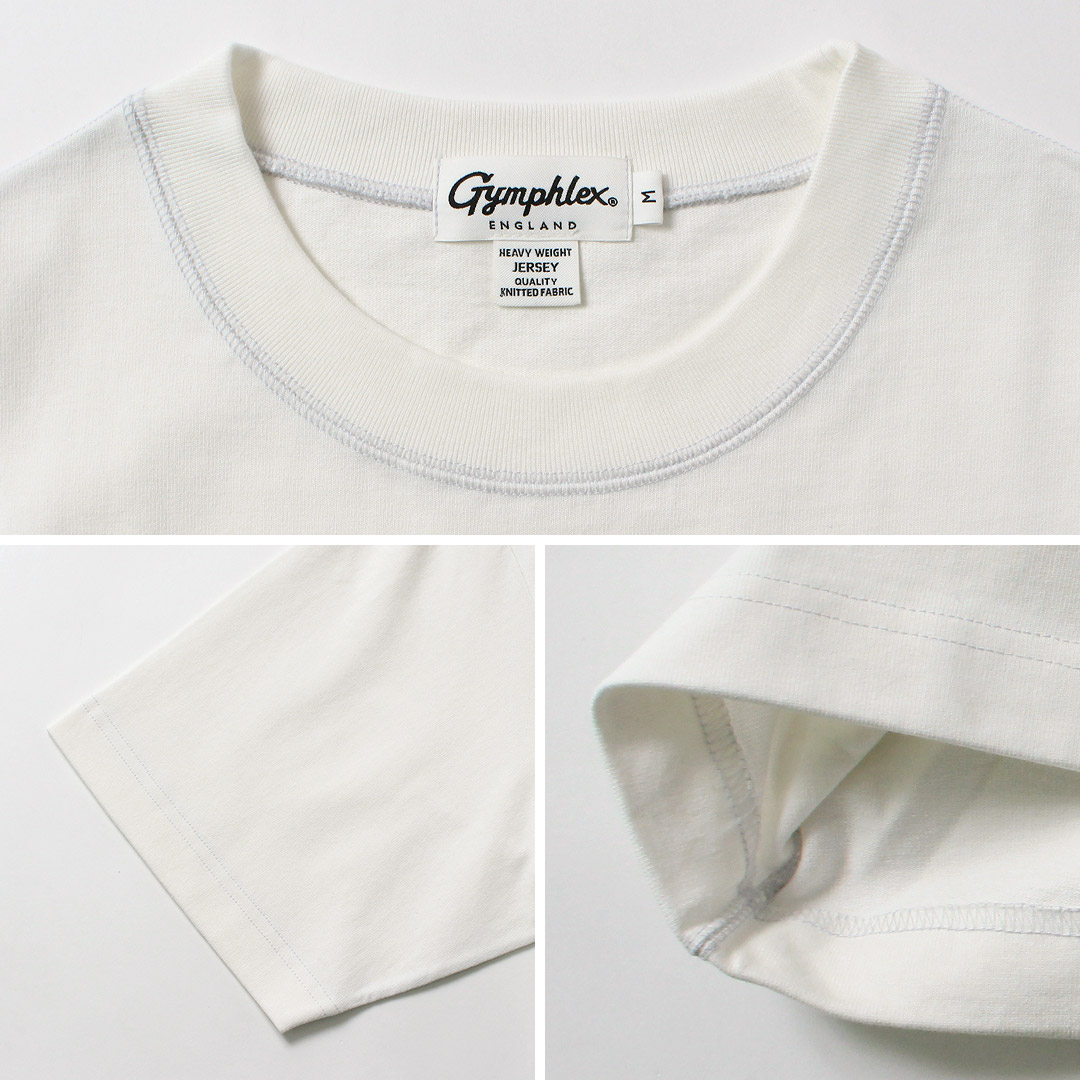 GYMPHLEX（ジムフレックス） クルーネック ショートスリーブTシャツ / メンズ 半袖 無地 ヘビーオンス | GYMPHLEX | 14