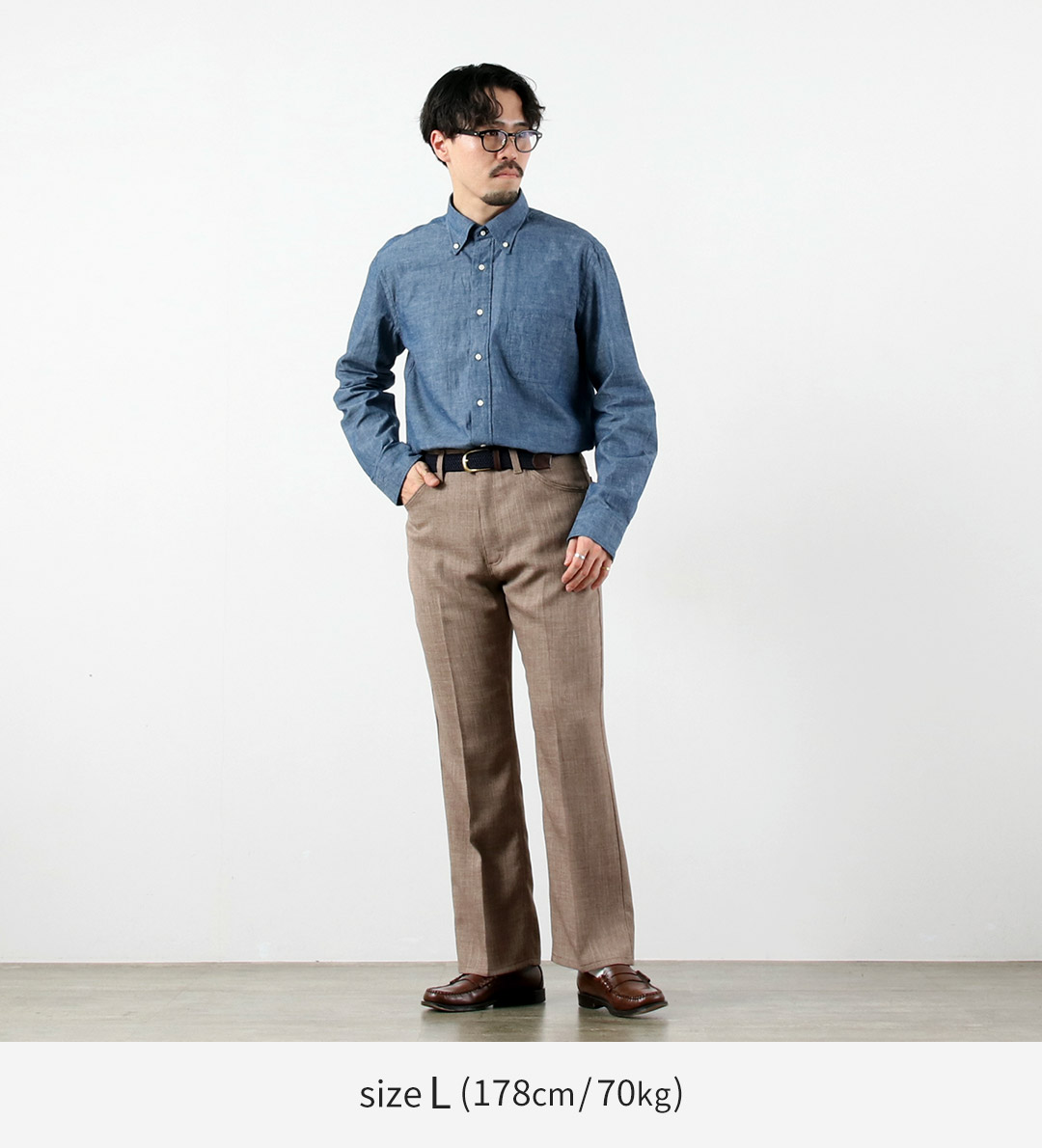 WRANGLER（ラングラー） ランチャー ドレス リネンライクファブリック パンツ / メンズ | Wrangler | 06