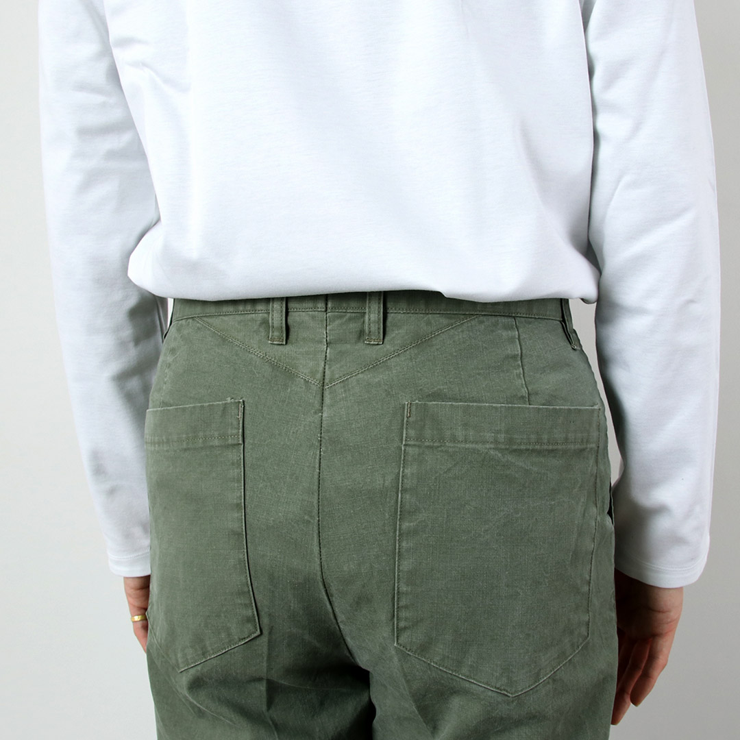 BARNSTORMER（バーンストーマー） 1プリーツ フレンチワーカーズ パンツ 日本製 / メンズ チノパン ドレスチノ トラウザー |  | 11