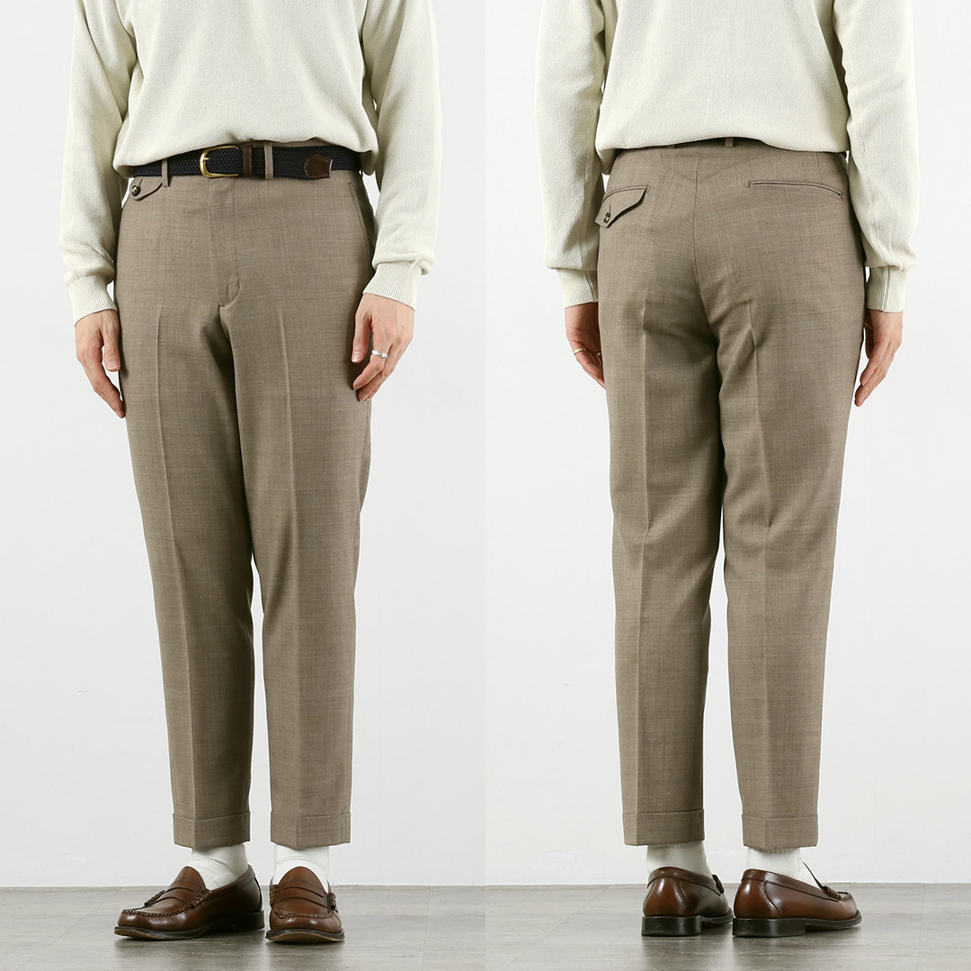 BARNSTORMER（バーンストーマー） トロピカルトラウザー スラックス 日本製 / メンズ サマーウール |  | 15