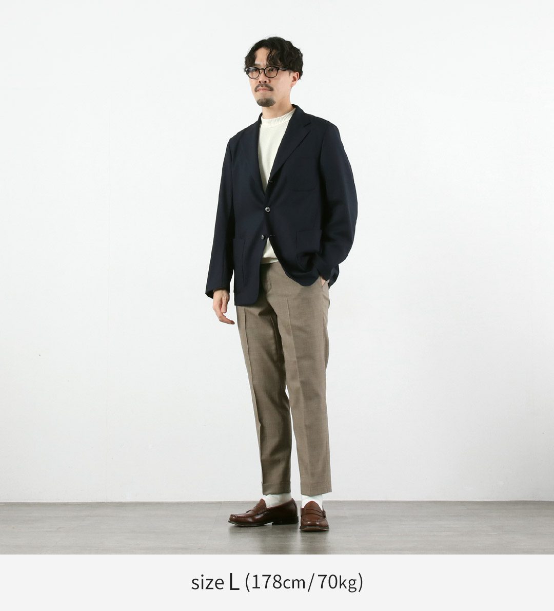 BARNSTORMER（バーンストーマー） トロピカルトラウザー スラックス 日本製 / メンズ サマーウール |  | 05