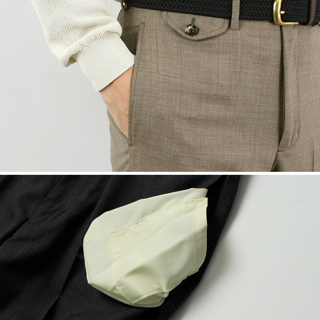 BARNSTORMER（バーンストーマー） トロピカルトラウザー スラックス 日本製 / メンズ サマーウール |  | 10