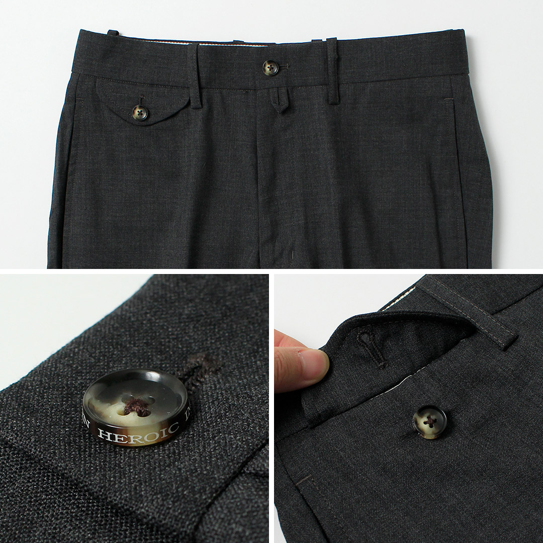 BARNSTORMER（バーンストーマー） トロピカルトラウザー スラックス 日本製 / メンズ サマーウール |  | 18