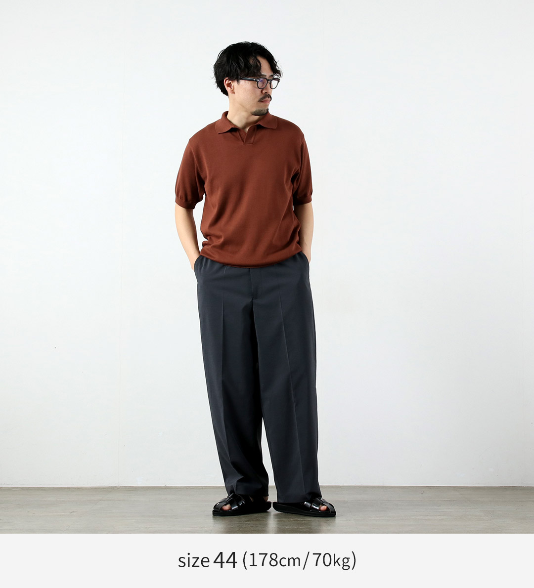 FANTASTICDAYS（ファンタスティックデイズ） エッグトラウザー ポリエステルリネン パンツ 日本製 / メンズ |  | 05