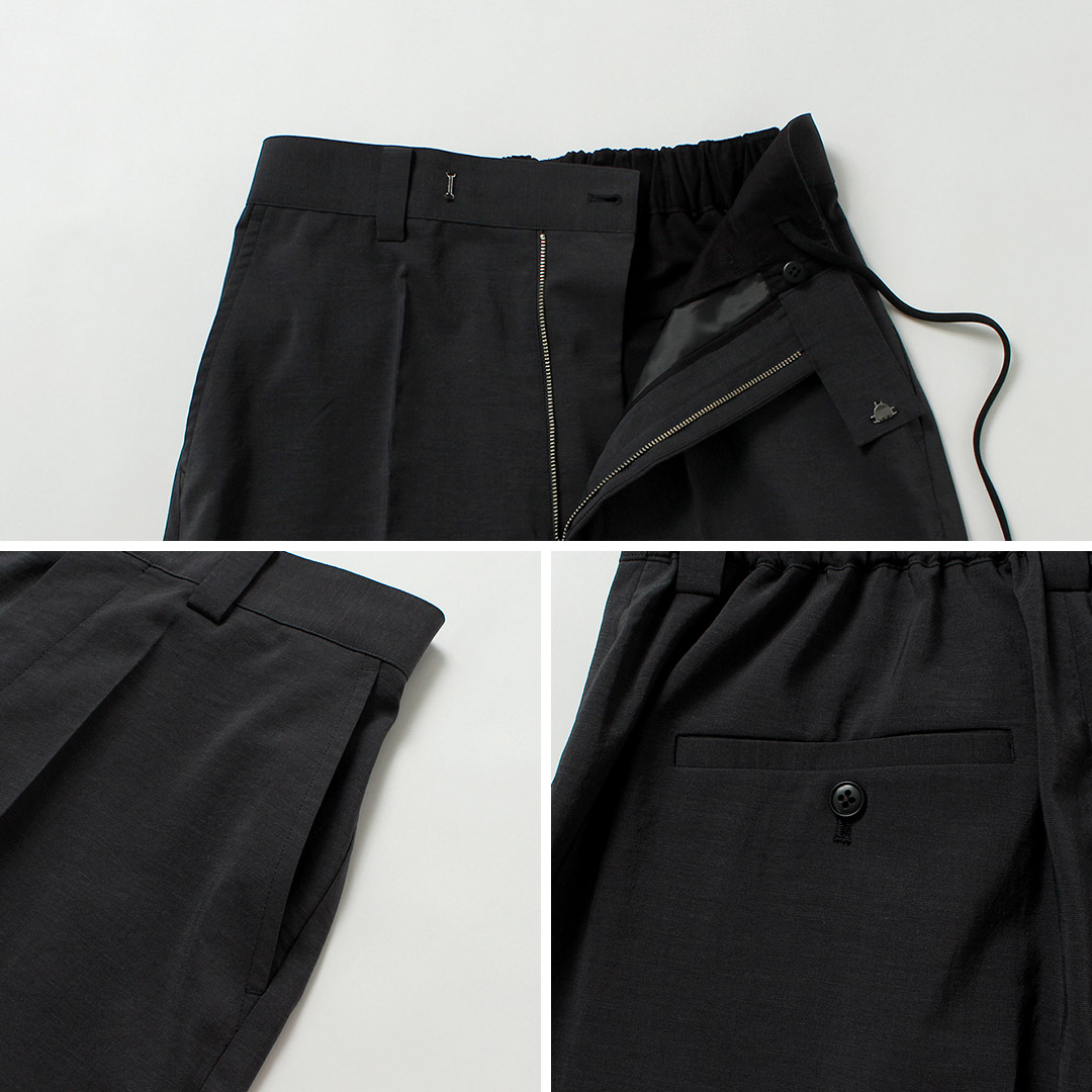 FANTASTICDAYS（ファンタスティックデイズ） エッグトラウザー ポリエステルリネン パンツ 日本製 / メンズ |  | 13