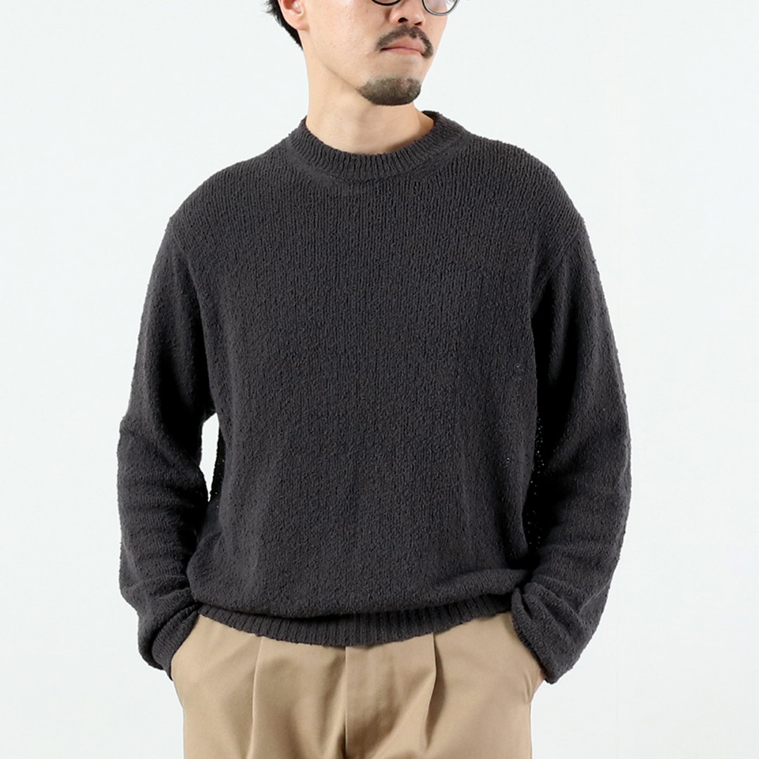 RYE TENDER（ライテンダー） タファ コットン ノットヤーン クルーネックプルオーバー / メンズ サマーニット | RYE TENDER | 02