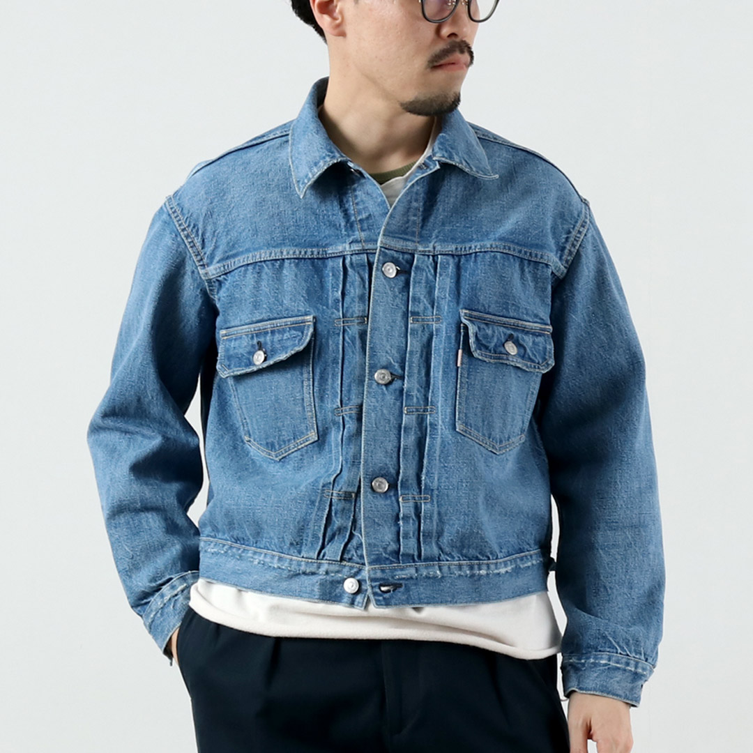 REMI RELIEF（レミレリーフ） 13oz 1954XX 2ndタイプ デニムジャケット ユーズド 日本製 / メンズ Gジャン |  | 01