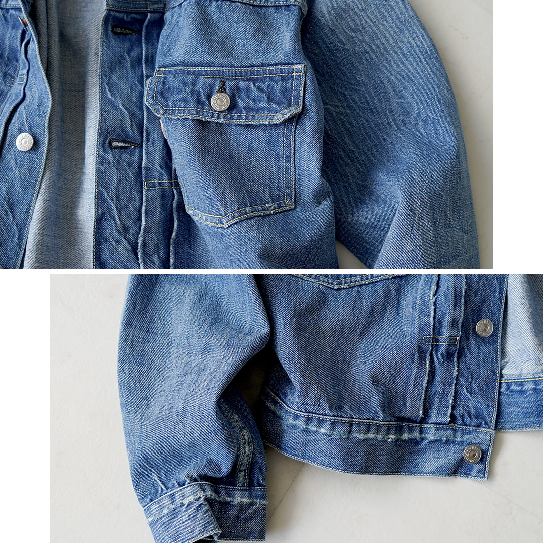 REMI RELIEF（レミレリーフ） 13oz 1954XX 2ndタイプ デニムジャケット ユーズド 日本製 / メンズ Gジャン |  | 06