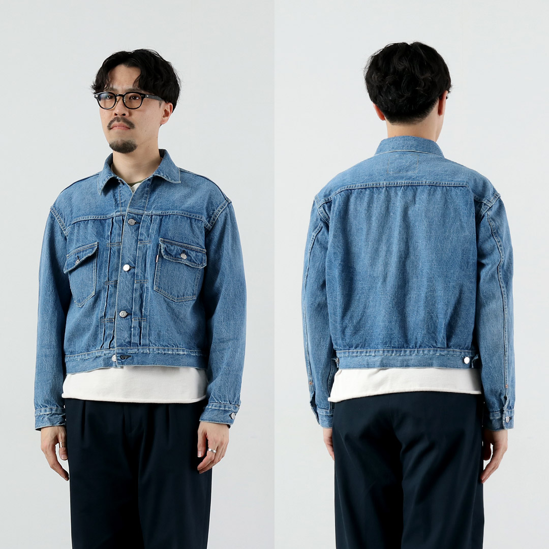 REMI RELIEF（レミレリーフ） 13oz 1954XX 2ndタイプ デニムジャケット ユーズド 日本製 / メンズ Gジャン |  | 10