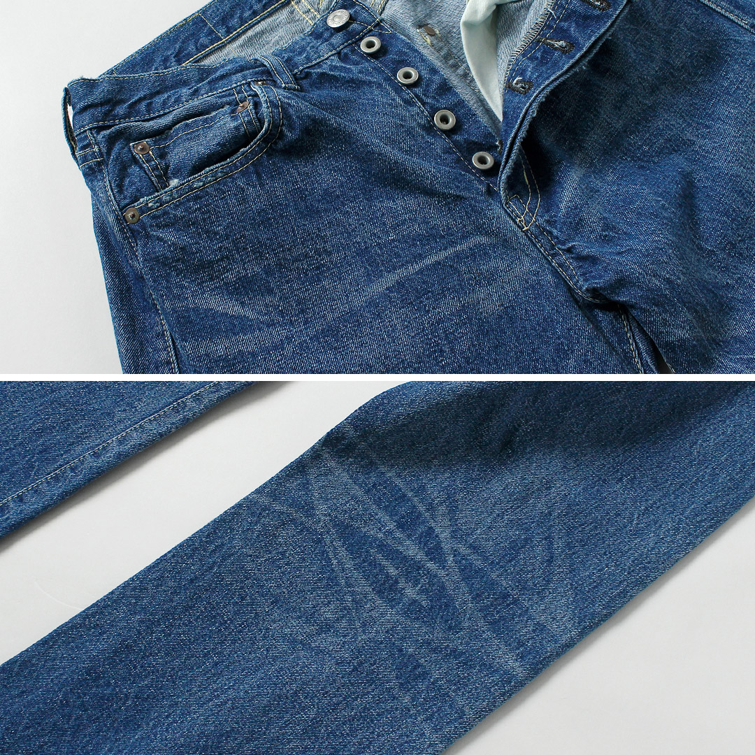 REMI RELIEF（レミレリーフ） 13oz 1954XX デニムパンツ ユーズド 日本製 / メンズ ジーンズの画像