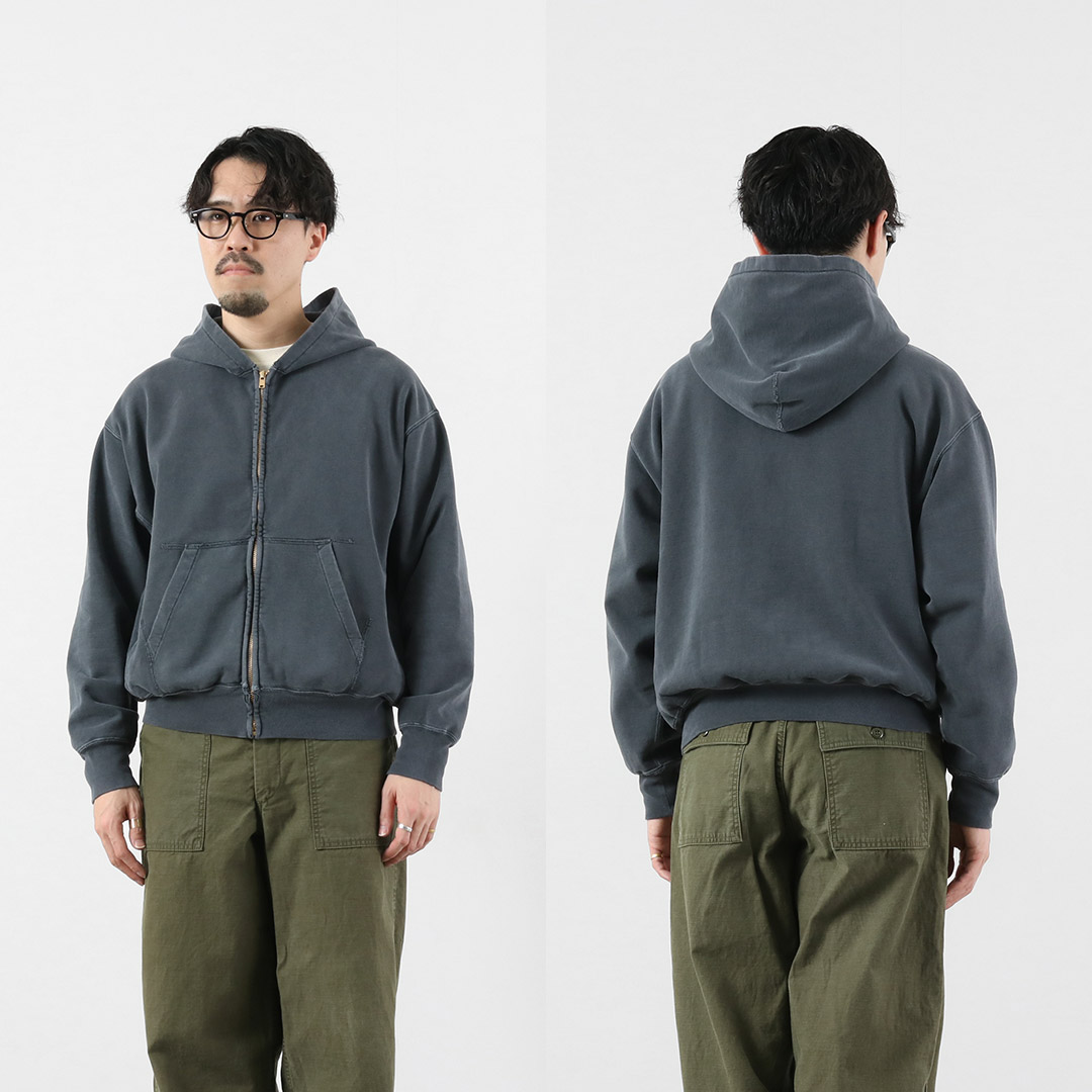 REMI RELIEF（レミレリーフ） SP加工裏毛ZIPパーカー New Fit スウェット 日本製 / メンズ | REMI RELIEF | 15