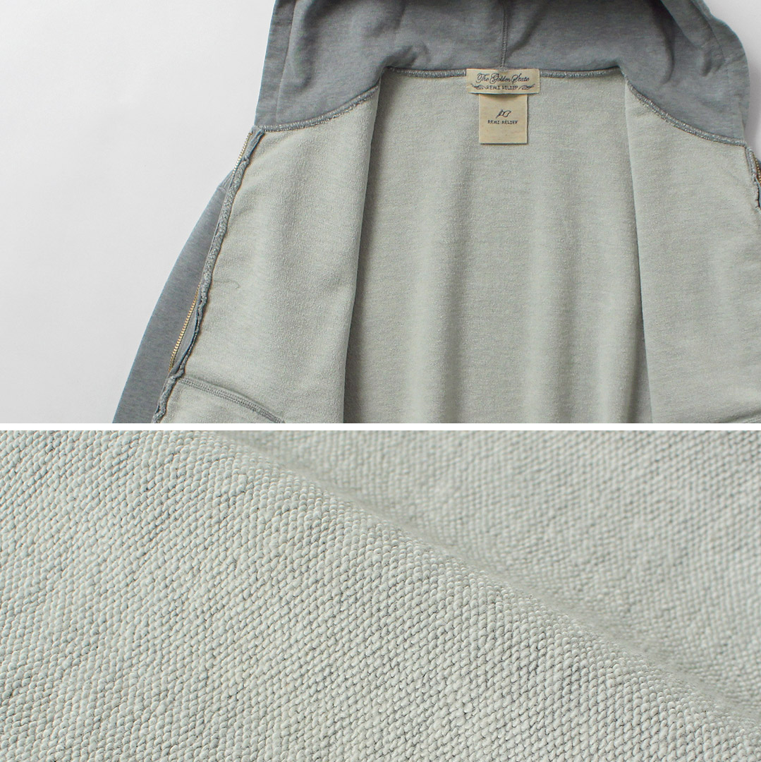 REMI RELIEF（レミレリーフ） SP加工裏毛ZIPパーカー New Fit スウェット 日本製 / メンズ | REMI RELIEF | 10