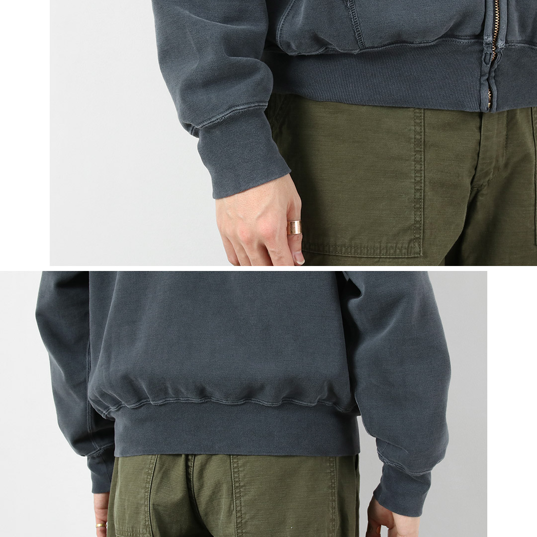 REMI RELIEF（レミレリーフ） SP加工裏毛ZIPパーカー New Fit スウェット 日本製 / メンズ | REMI RELIEF | 12