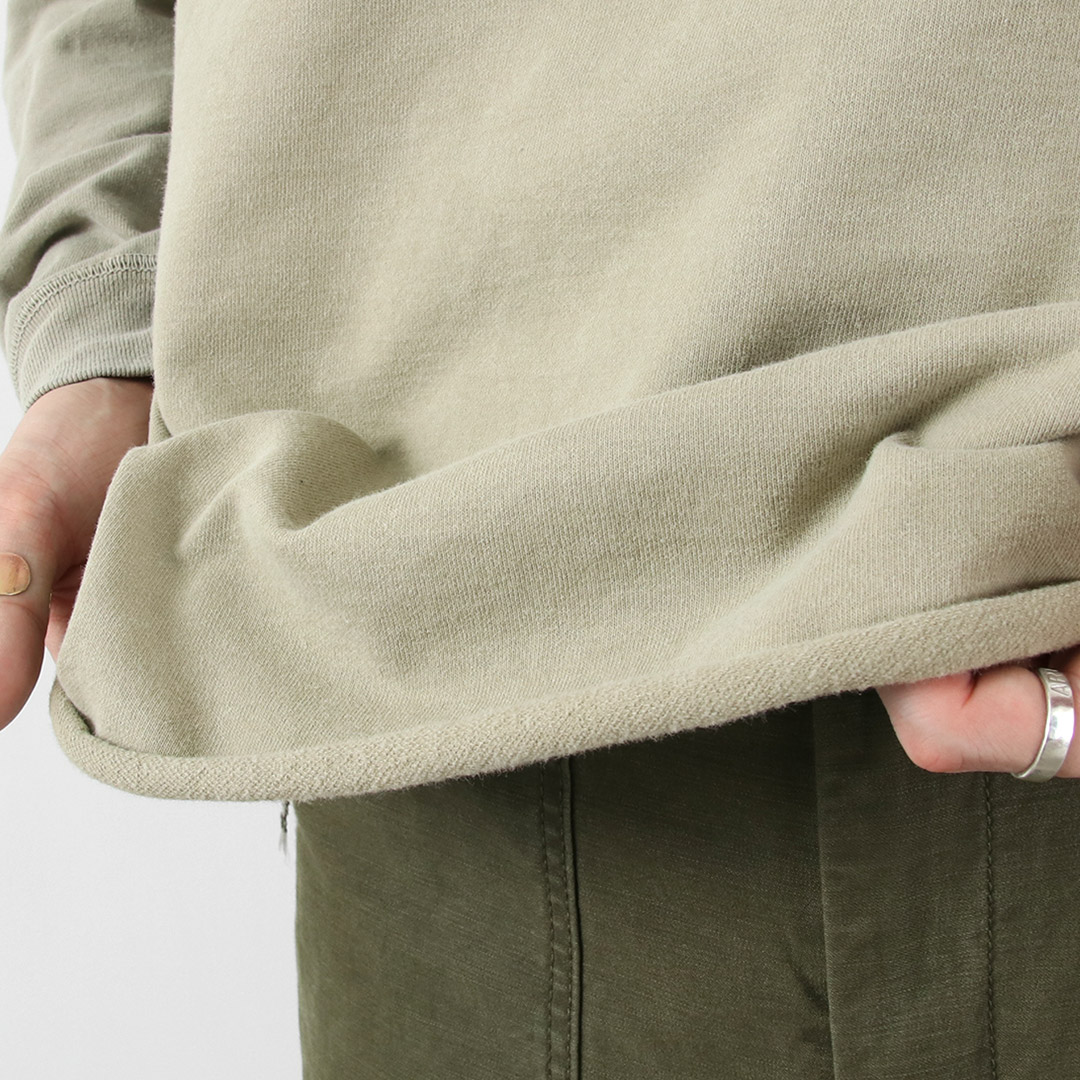 REMI RELIEF（レミレリーフ） SP加工スーピマ裏毛ラグランクルー スウェット 日本製 / メンズ | REMI RELIEF | 10