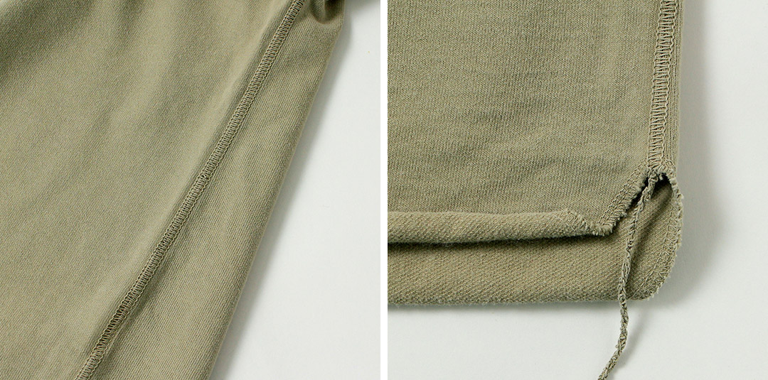 REMI RELIEF（レミレリーフ） スーピマ裏毛ヘンリーネックS/Sクルー 日本製 / メンズ 半袖 スペシャル加工 |  | 17