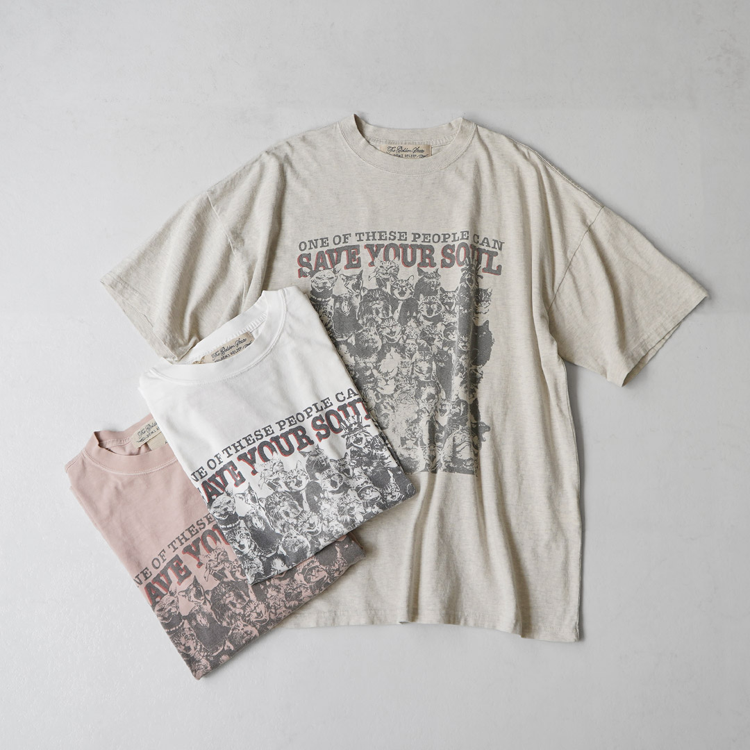 REMI RELIEF（レミレリーフ） HARD SP加工20/-天竺BIGサイズTシャツ(SAVE YOUR SOUL) 日本製 / 半袖 メンズ | REMI RELIEF | 05