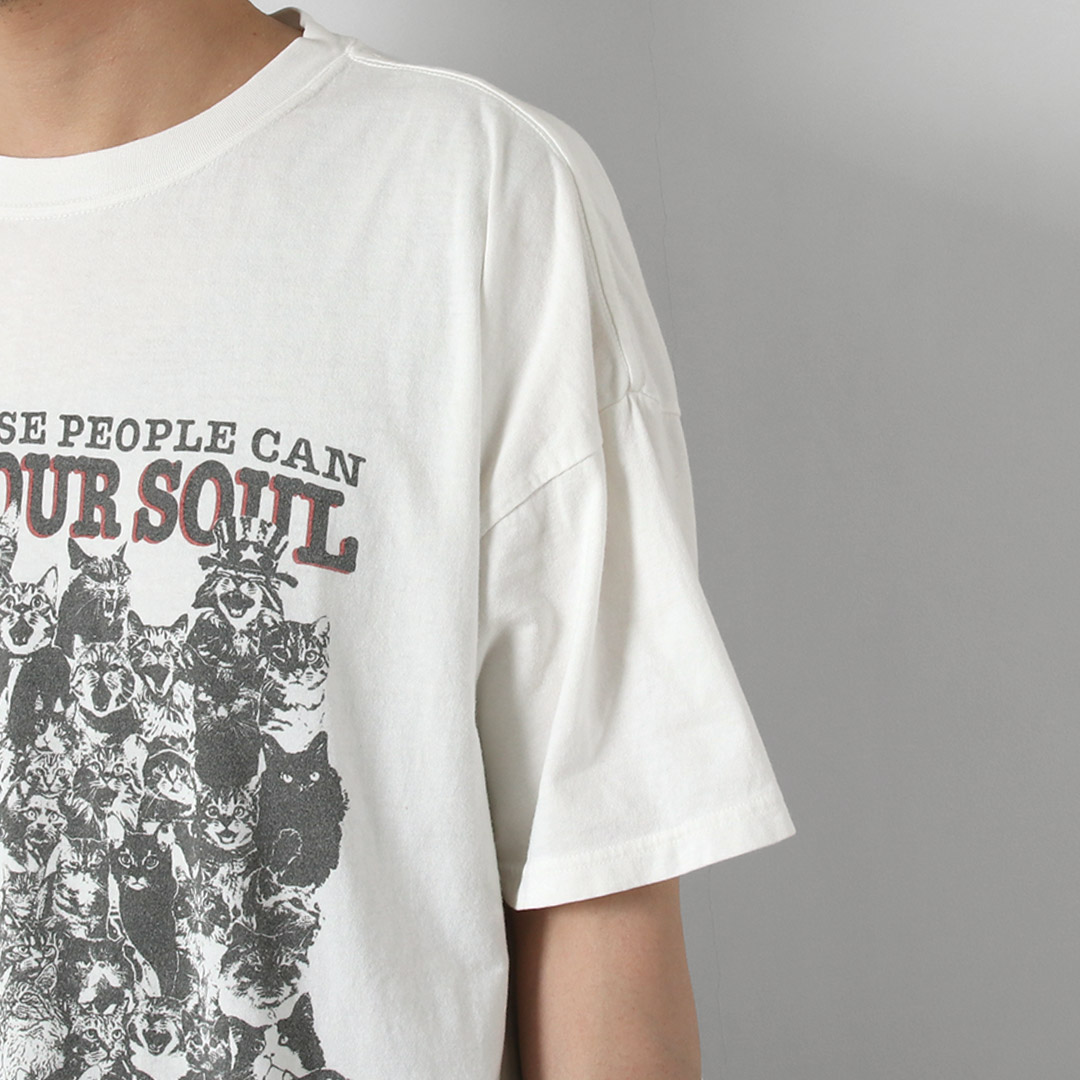 REMI RELIEF（レミレリーフ） HARD SP加工20/-天竺BIGサイズTシャツ(SAVE YOUR SOUL) 日本製 / 半袖 メンズ | REMI RELIEF | 12