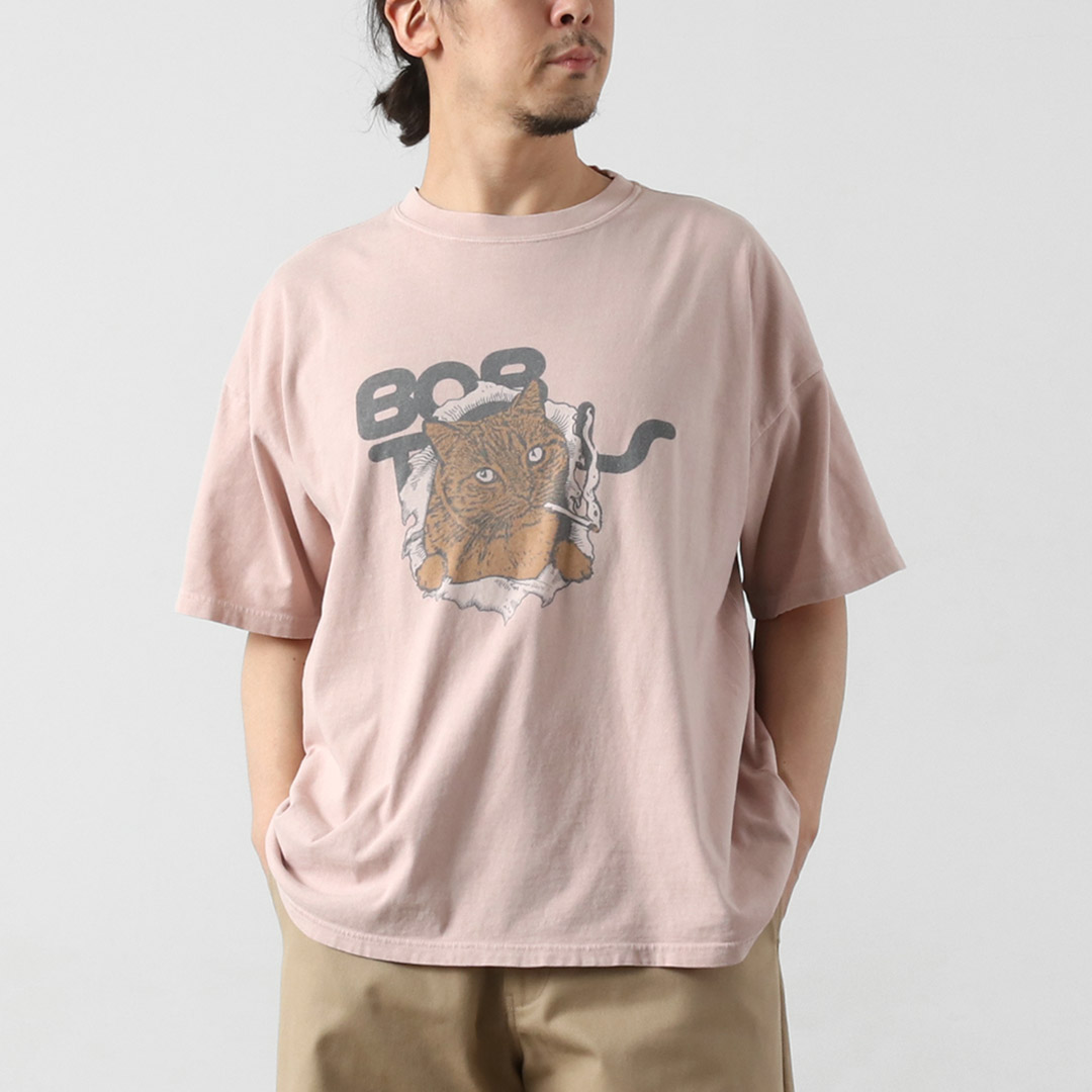 REMI RELIEF（レミレリーフ） HARD SP加工20/-天竺BIGサイズTシャツ(BOB) 日本製 / 半袖 メンズ | REMI RELIEF | 03