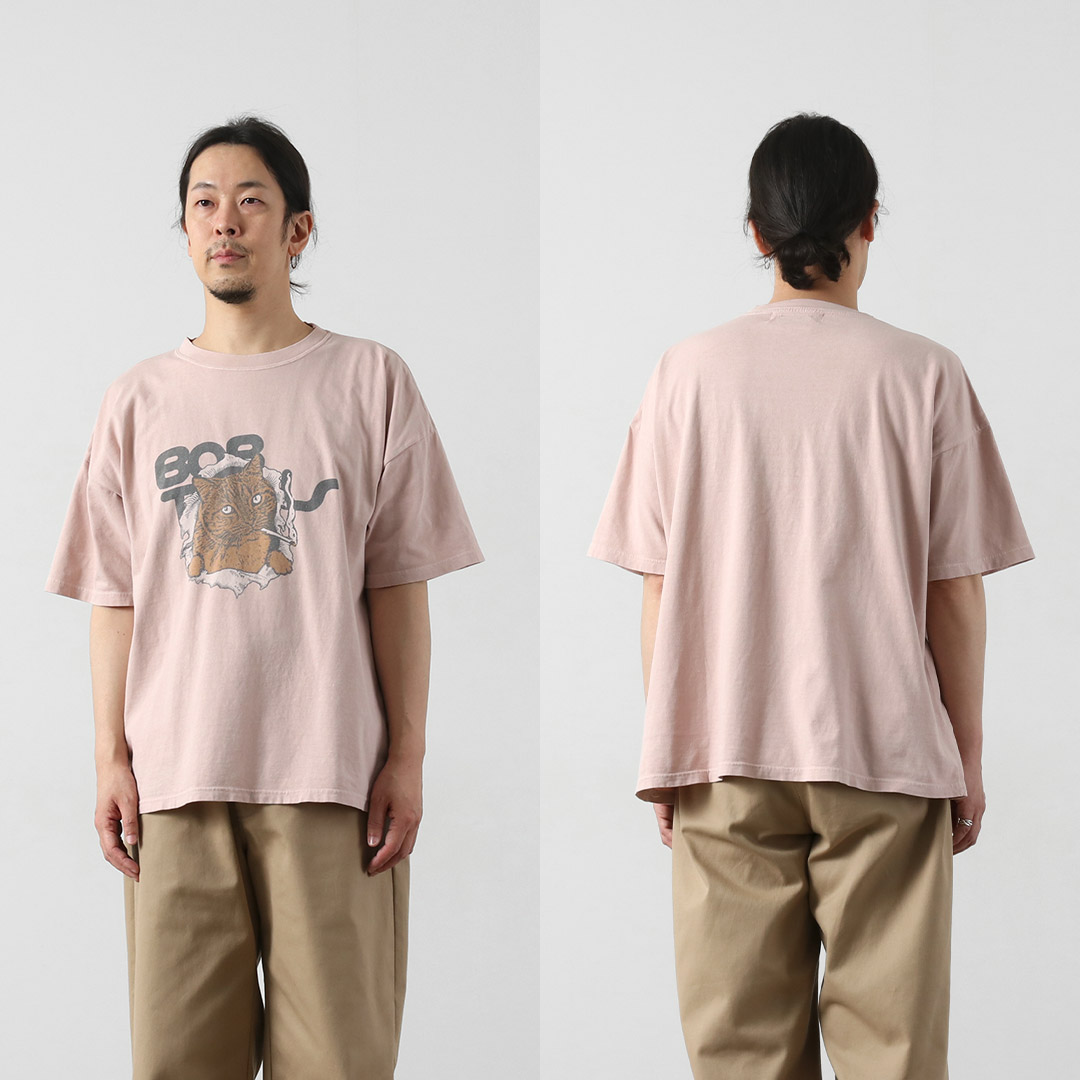 REMI RELIEF（レミレリーフ） HARD SP加工20/-天竺BIGサイズTシャツ(BOB) 日本製 / 半袖 メンズ | REMI RELIEF | 14