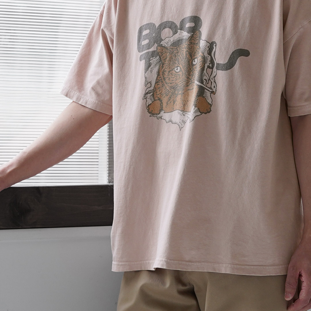 REMI RELIEF（レミレリーフ） HARD SP加工20/-天竺BIGサイズTシャツ(BOB) 日本製 / 半袖 メンズ | REMI RELIEF | 09