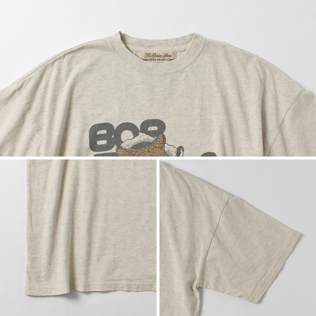 REMI RELIEF（レミレリーフ） HARD SP加工20/-天竺BIGサイズTシャツ(BOB) 日本製 / 半袖 メンズ | REMI RELIEF | 15