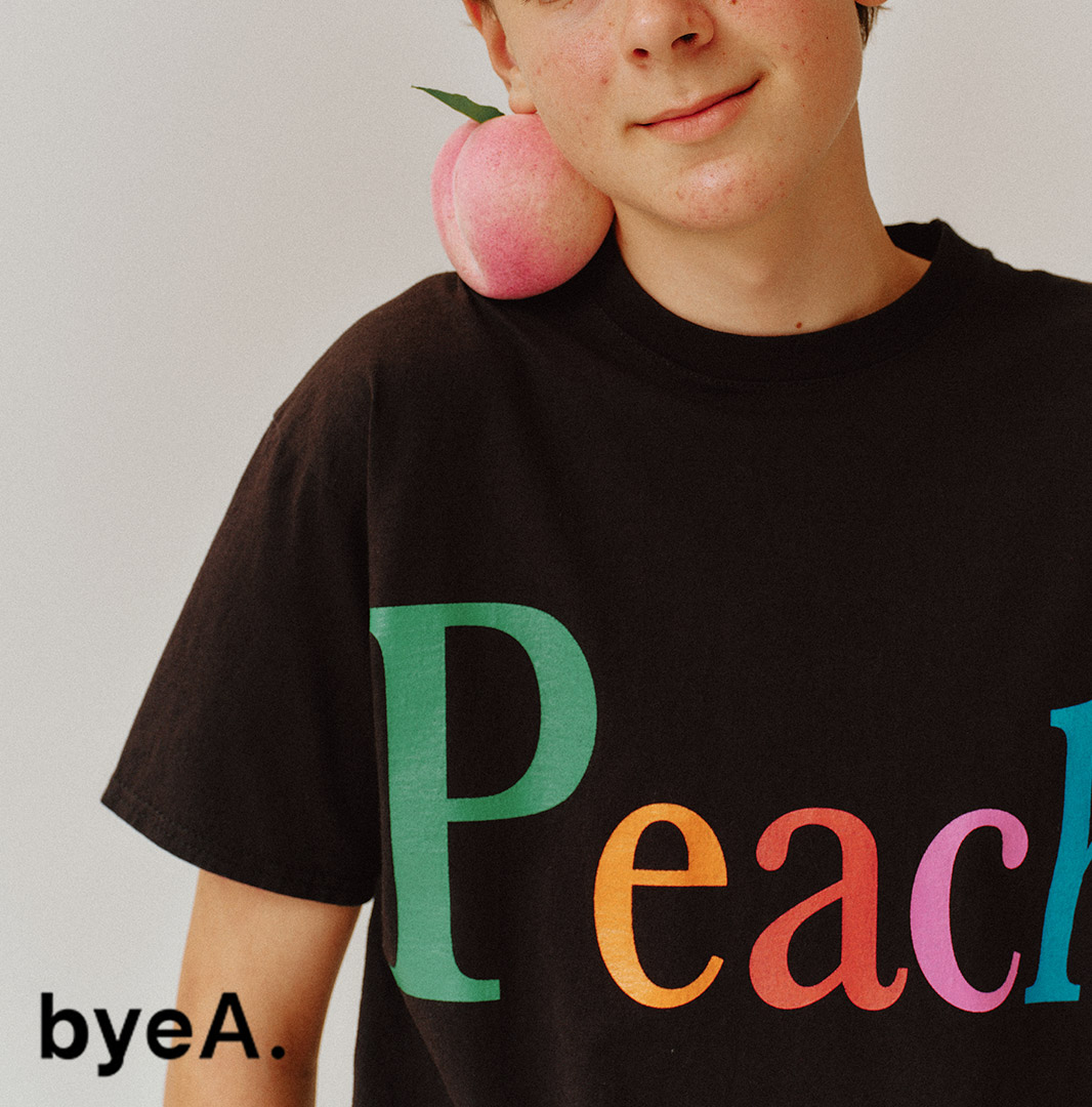 BYE A（バイエー） ノットアップル Tシャツ / メンズ 半袖 | byeA. | 18