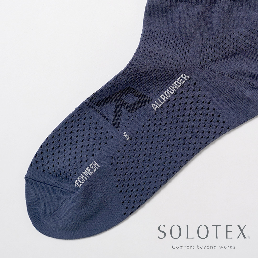 ROTOTO（ロトト） オールラウンダー テックメッシュ アンクル ソックス 日本製 / メンズ レディース SOLOTEX ソロテックス 消臭 速乾 | ROTOTO | 08