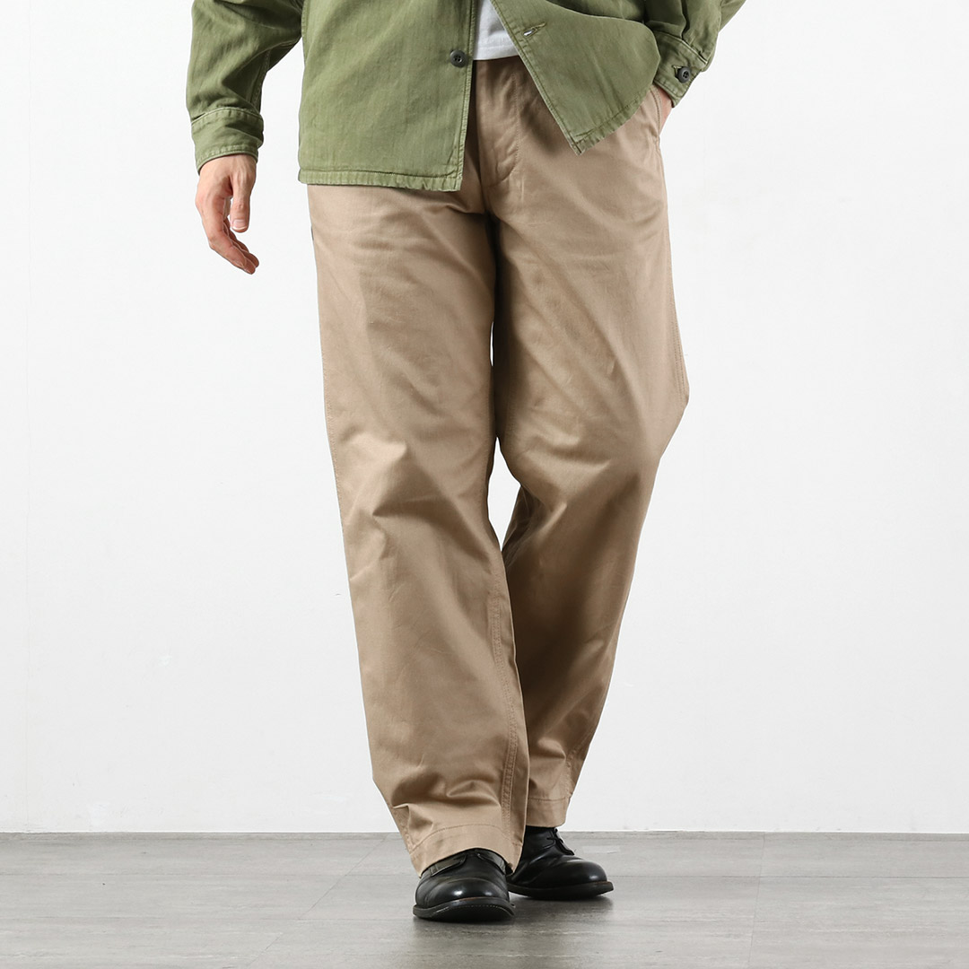 FOB FACTORY（F.O.Bファクトリー） F0546 ビッグチノ チノパン 日本製 / メンズ | FOB FACTORY | 01