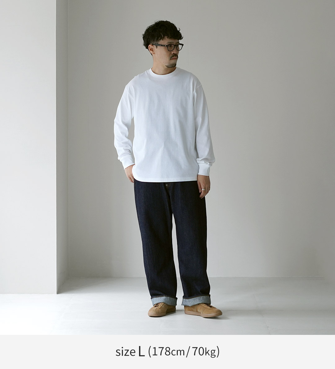 COTTON RESEARCH CLUB（コットン リサーチ クラブ） 6.6oz 長袖 丸胴T