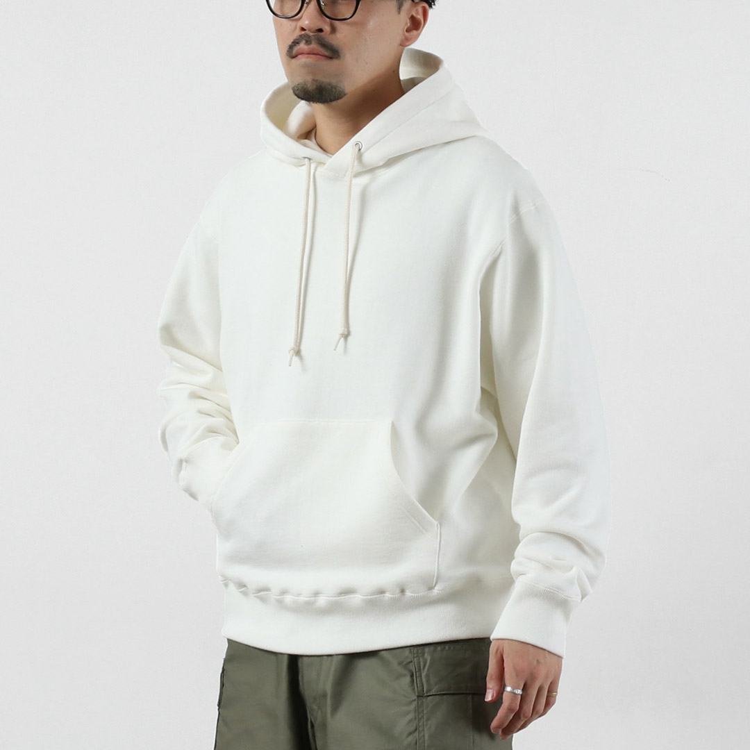 COTTON RESEARCH CLUB（コットン リサーチ クラブ） 14oz 吊り裏毛 フードスウェット / メンズ 長袖 パーカー フーディー |  | 01