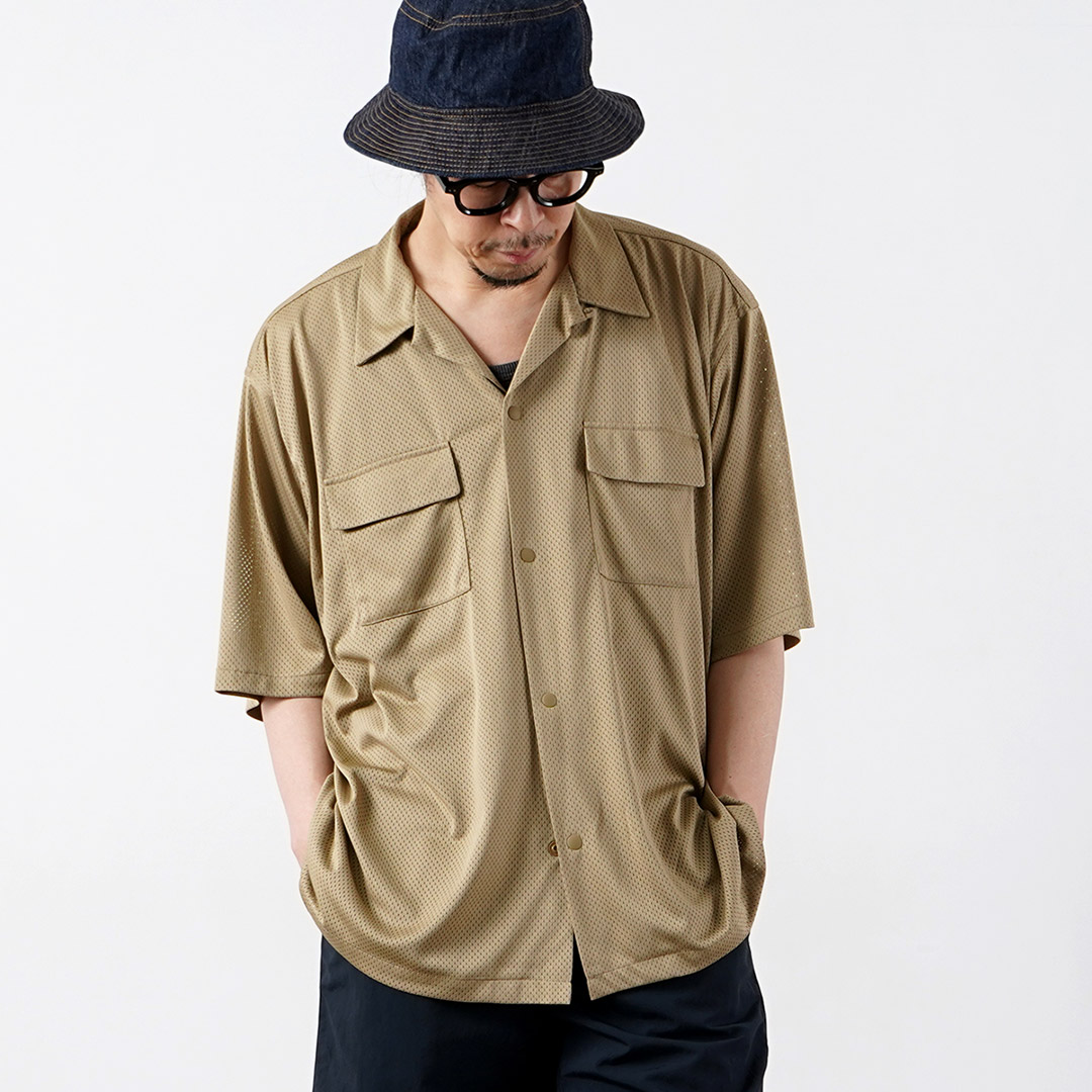 BURLAP OUTFITTER（バーラップアウトフィッター） メッシュ キャンプシャツ / メンズ 速乾 アウトドア | BURLAP OUTFITTER | 02