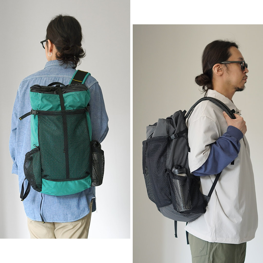 TRAIL BUM（トレイルバム） ファブ スペクトラ バックパック / メンズ リュック UL ウルトラライト 軽量 25L アウトドア | TRAIL BUM | 14