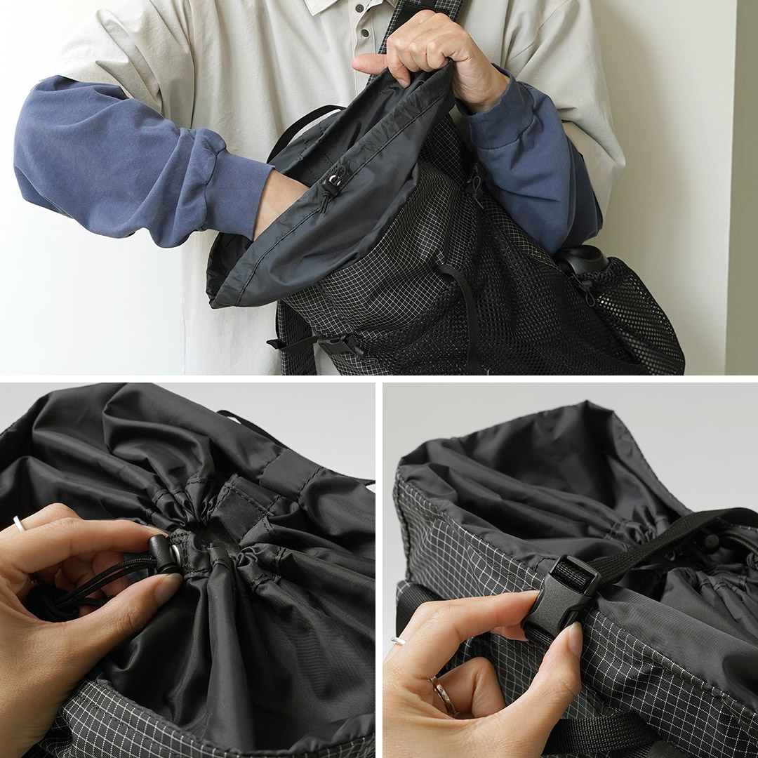 TRAIL BUM（トレイルバム） ファブ スペクトラ バックパック / メンズ リュック UL ウルトラライト 軽量 25L アウトドア | TRAIL BUM | 09