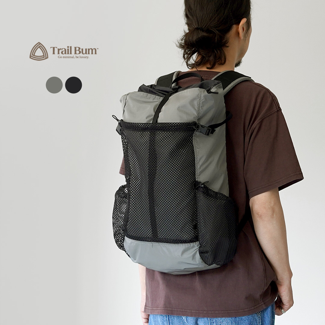 TRAIL BUM（トレイルバム） ファブ バックパック / メンズ リュック UL ウルトラライト 軽量 25L アウトドア | TRAIL BUM