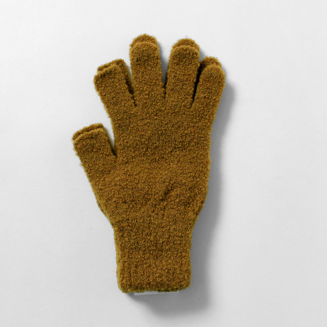 DECKA QUALITY SOCKS（デカ） 別注 アルパカ トリガーフィンガー グローブ / メンズ 手袋 ウール 日本製 SHOWATABE | decka Quality socks | 01