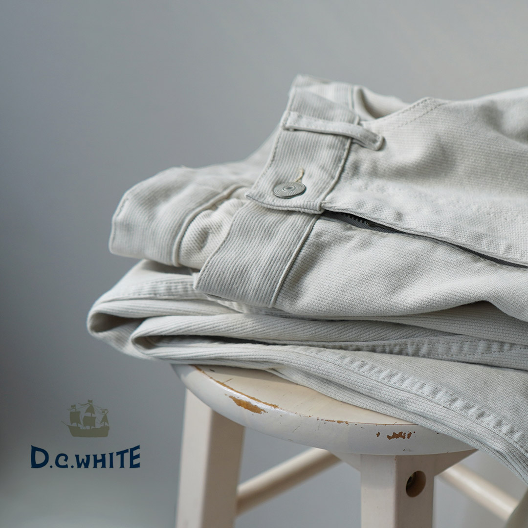 D.C.WHITE（ディーシーホワイト） キャンパス ピケパンツ / メンズ アイビー | D.C.WHITE | 04