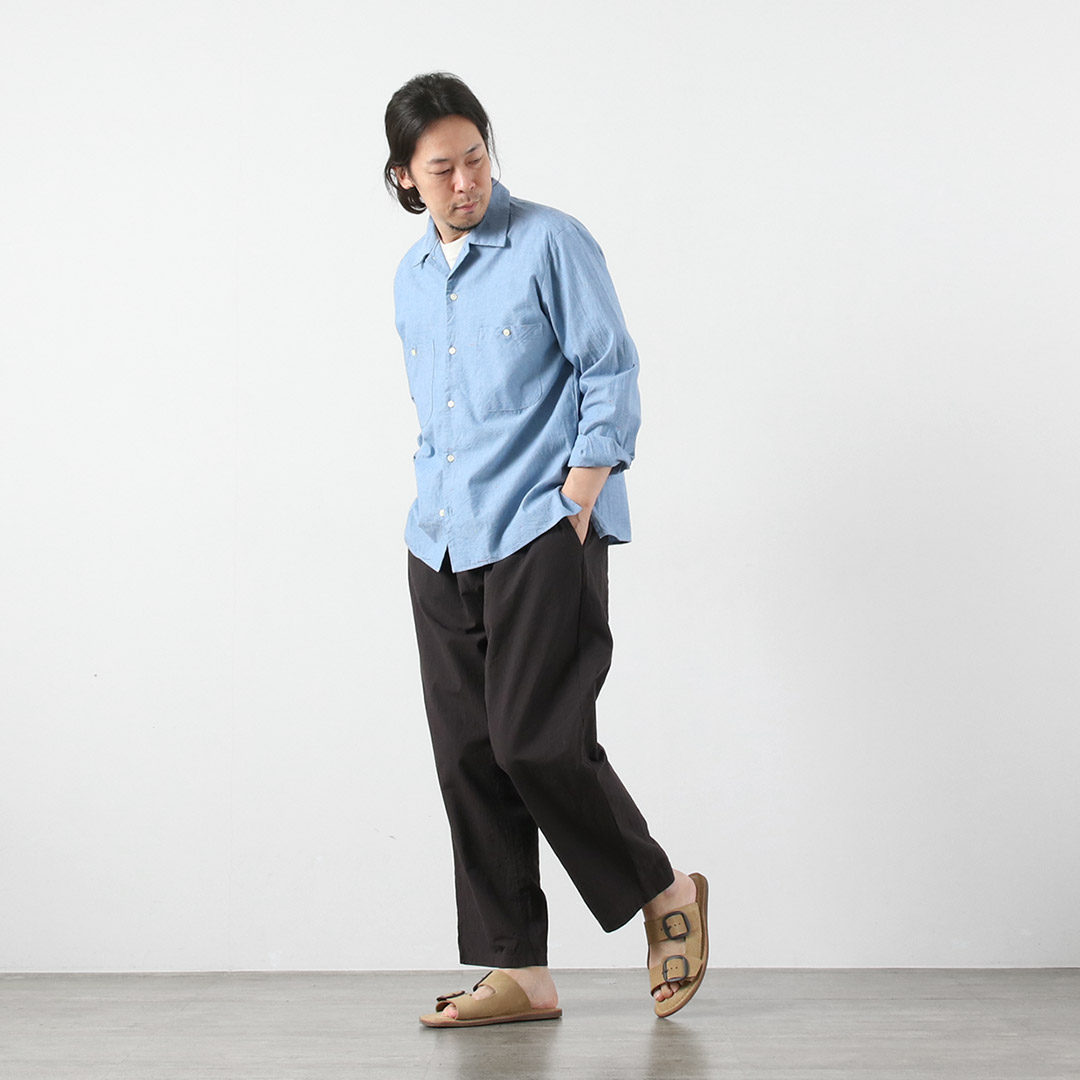 ILL ONE EIGHTY（イルワンエイティー） コットン ビーチパンツ イージーパンツ 日本製 / メンズ チェック | ILL ONE EIGHTY | 16