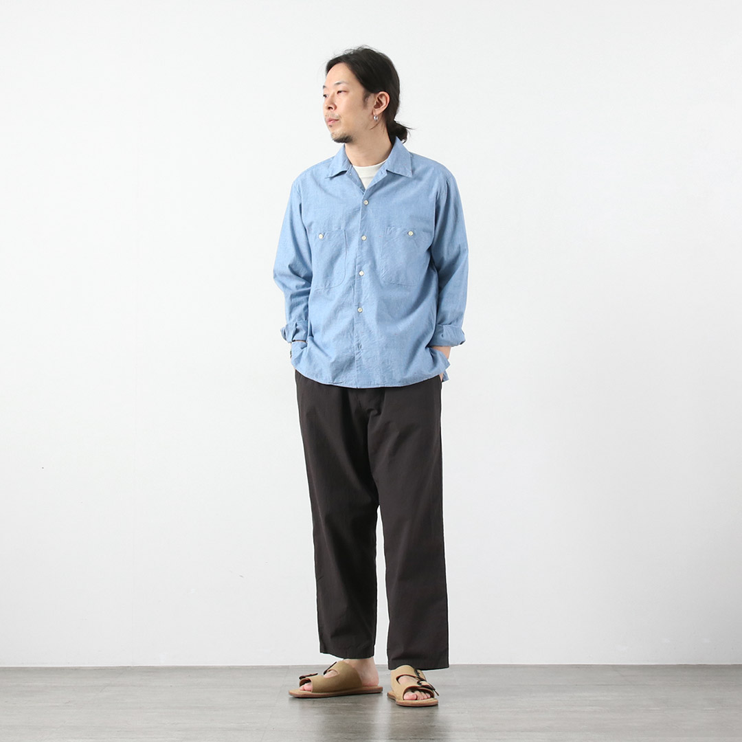 ILL ONE EIGHTY（イルワンエイティー） コットン ビーチパンツ イージーパンツ 日本製 / メンズ チェック | ILL ONE EIGHTY | 06
