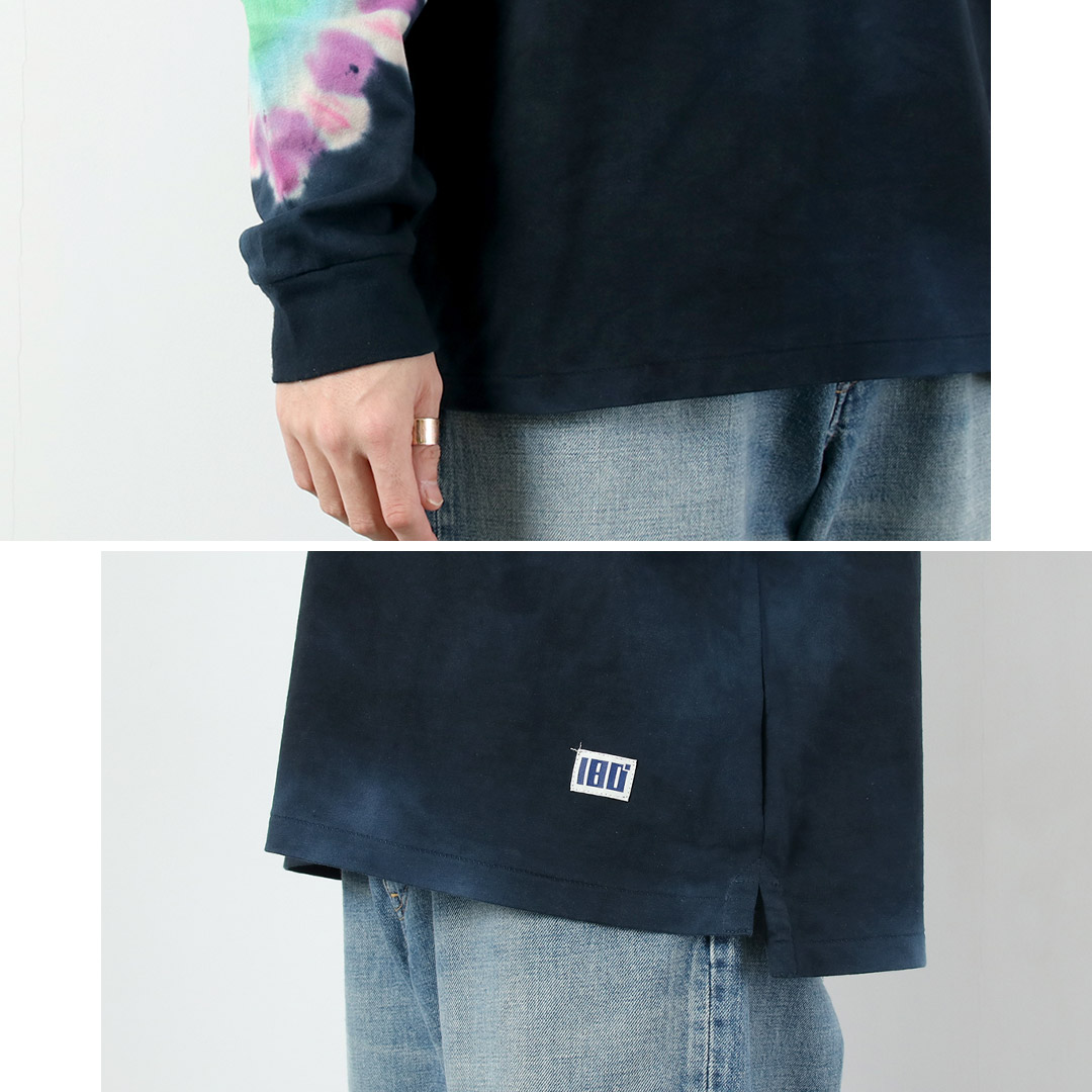ILL ONE EIGHTY（イルワンエイティー） カラー別注 タイダイ ロングスリーブTシャツ 日本製 / 長袖 メンズ ロンT |  | 12