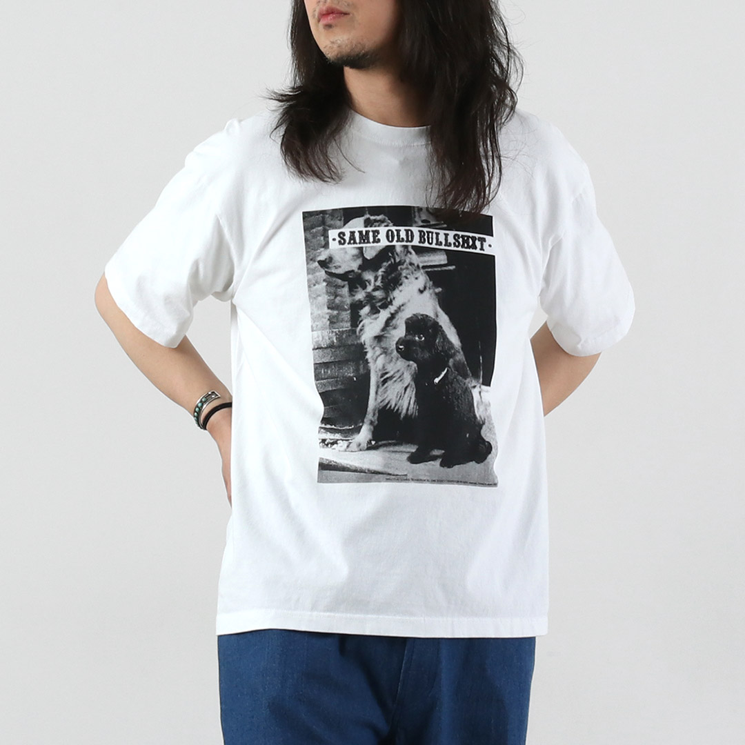 ILL ONE EIGHTY（イルワンエイティー） ドギードッグ Tシャツ / メンズ 半袖 丸胴 フォトプリント |  | 01