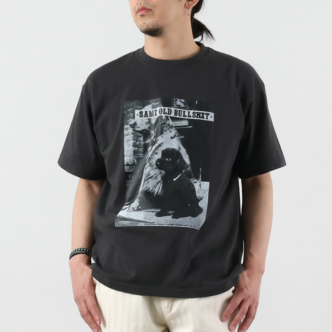 ILL ONE EIGHTY（イルワンエイティー） ドギードッグ Tシャツ / メンズ 半袖 丸胴 フォトプリント |  | 02