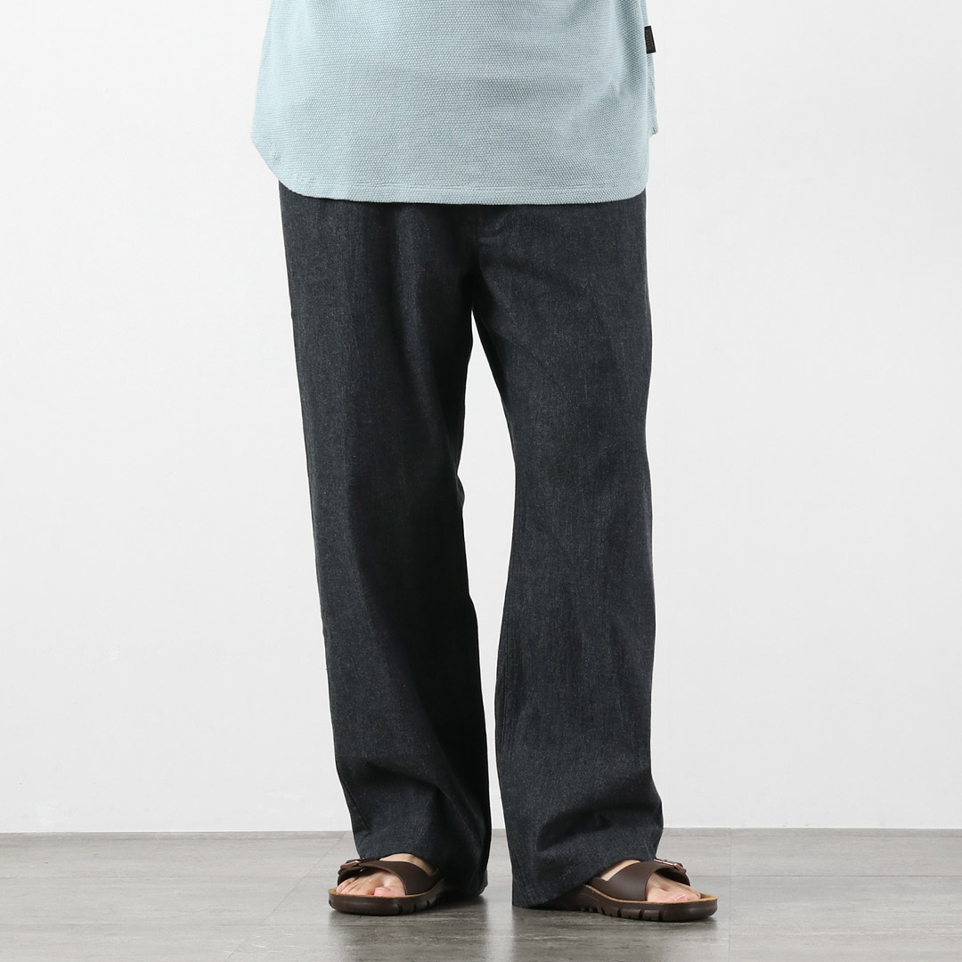 BASISBROEK（バージスブルック） アルビオン 8ozデニム セミワイドイージーパンツ 日本製 / メンズ ライトオンス ウエストゴム |  | 03