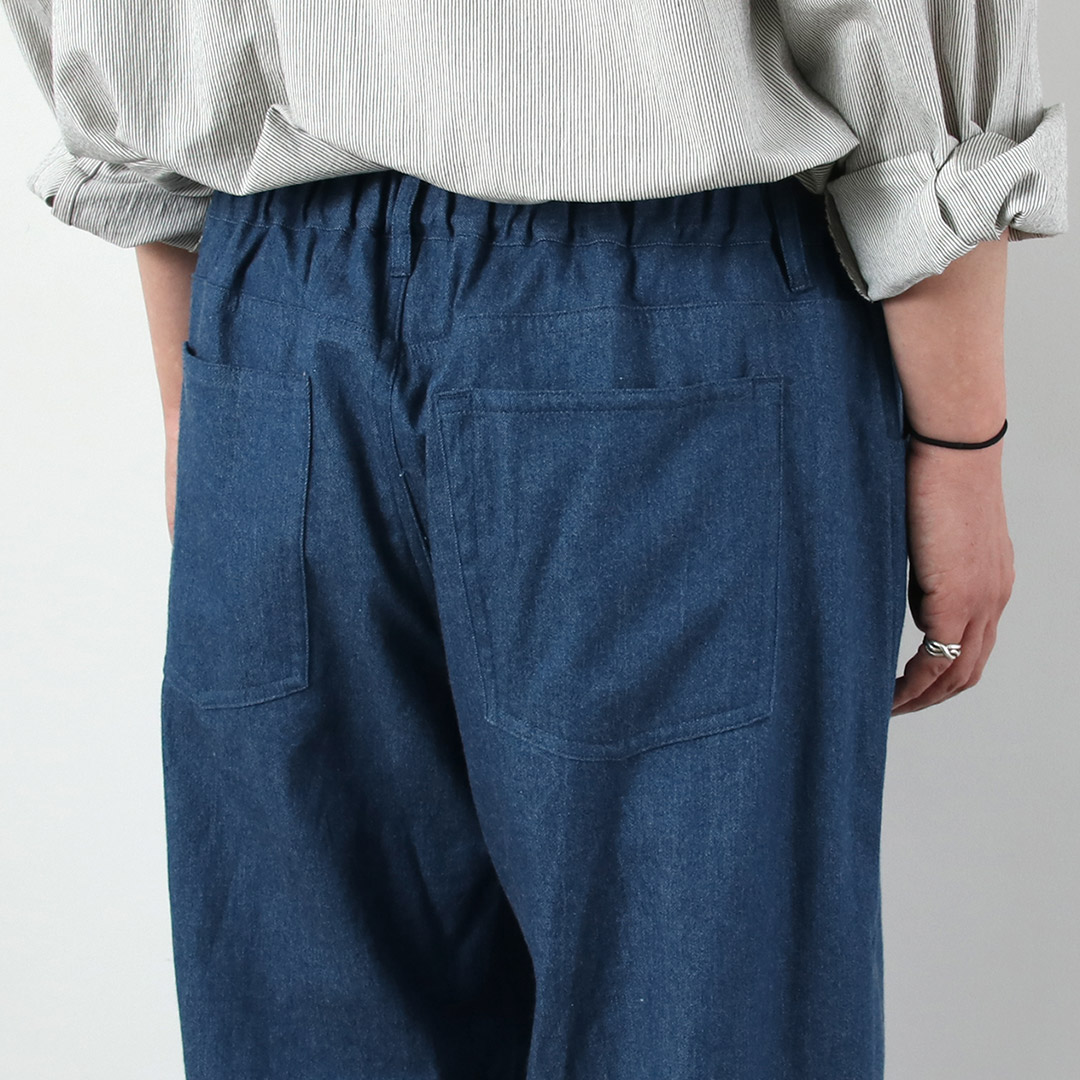 BASISBROEK（バージスブルック） アルビオン 8ozデニム セミワイドイージーパンツ 日本製 / メンズ ライトオンス ウエストゴム |  | 15