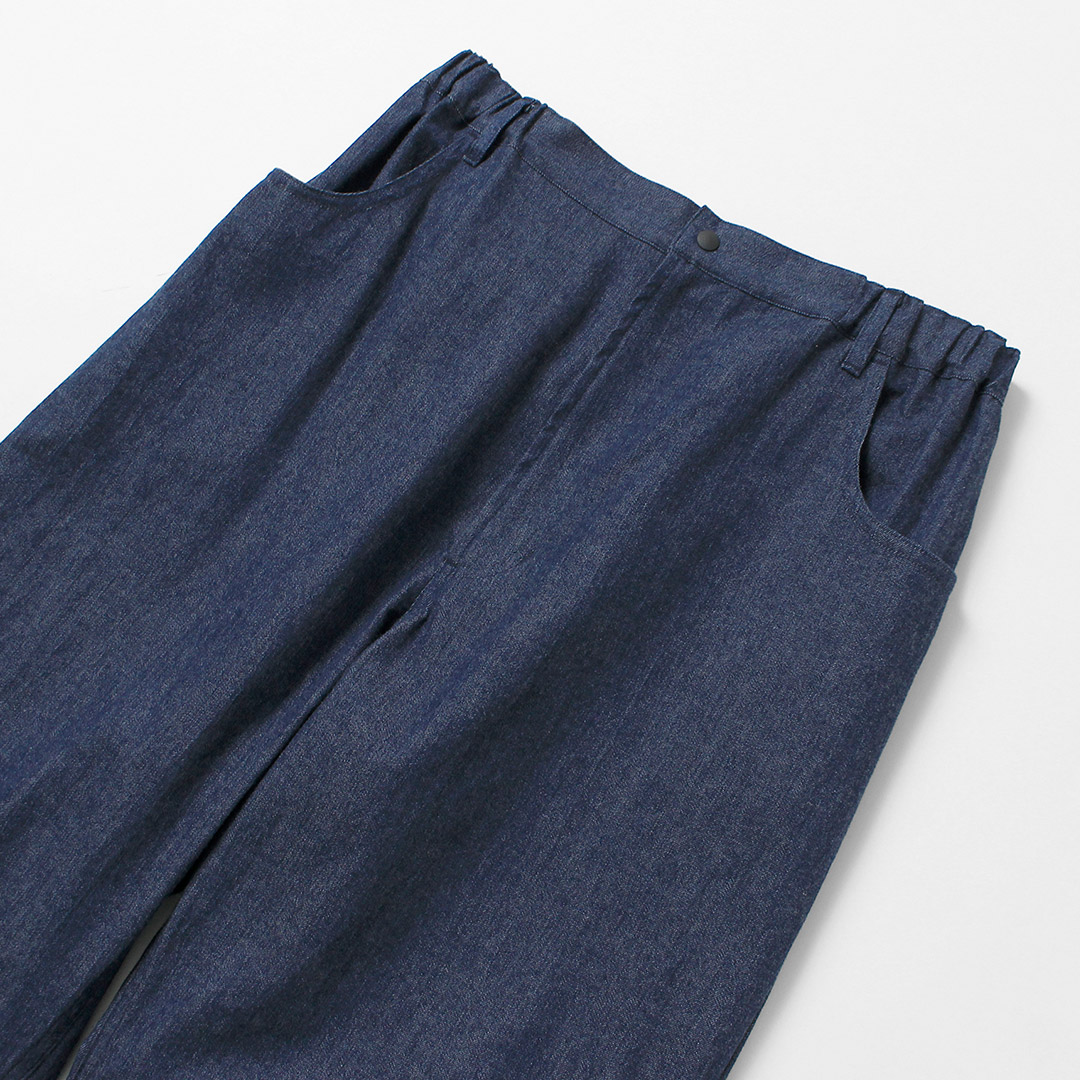 BASISBROEK（バージスブルック） アルビオン 8ozデニム セミワイドイージーパンツ 日本製 / メンズ ライトオンス ウエストゴム |  | 08