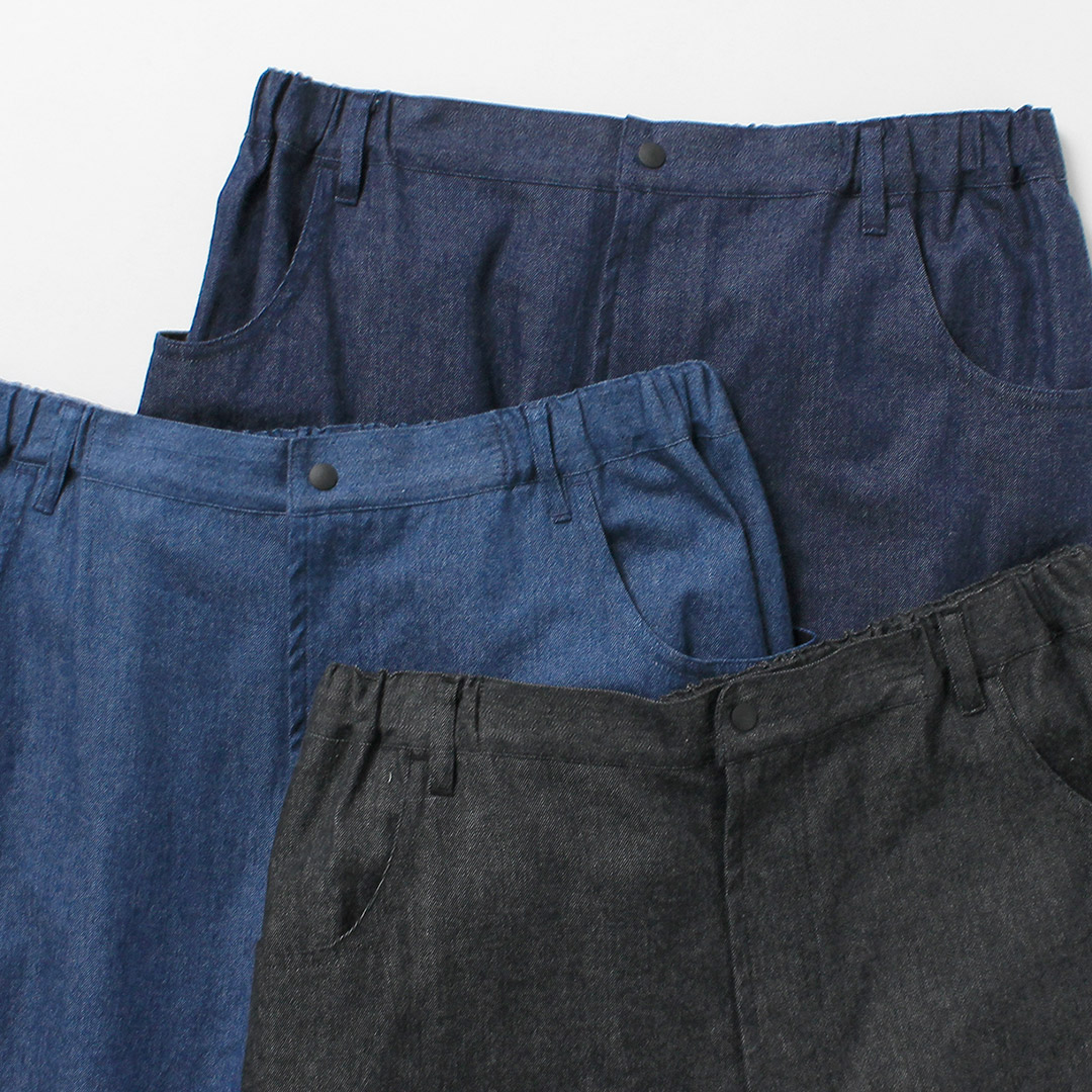 BASISBROEK（バージスブルック） アルビオン 8ozデニム セミワイドイージーパンツ 日本製 / メンズ ライトオンス ウエストゴム |  | 10