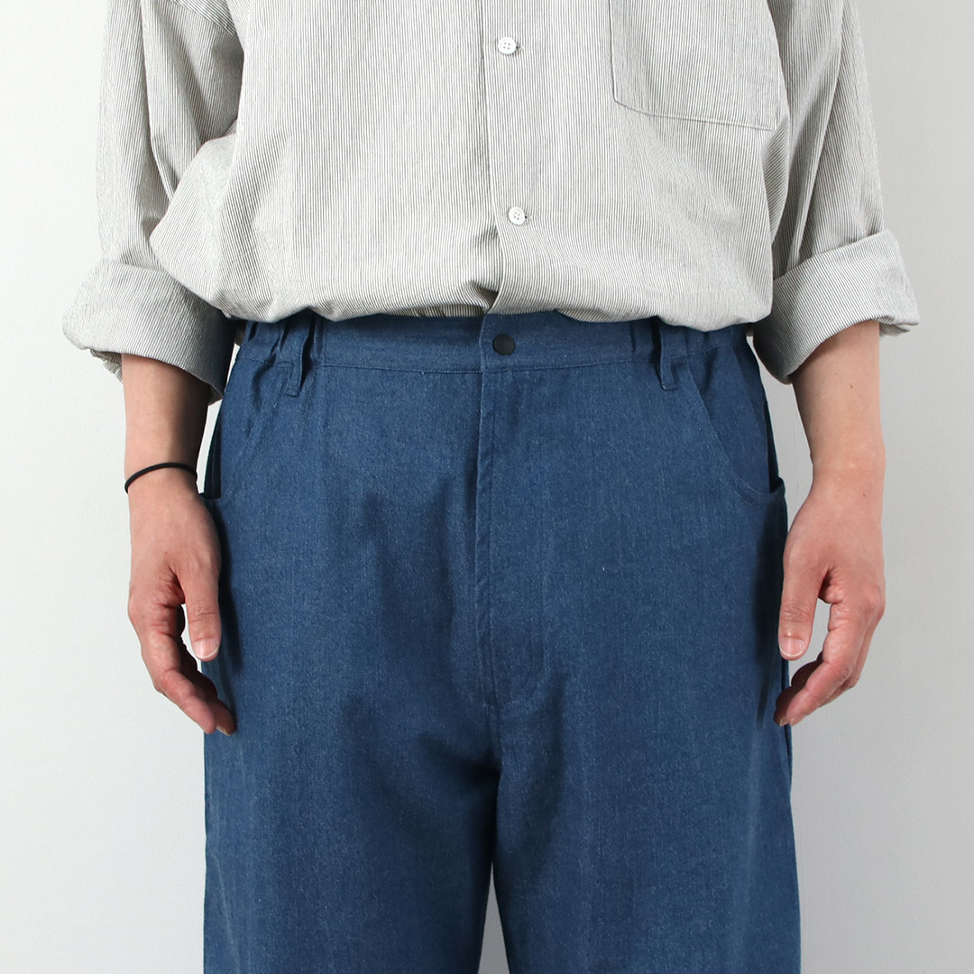 BASISBROEK（バージスブルック） アルビオン 8ozデニム セミワイドイージーパンツ 日本製 / メンズ ライトオンス ウエストゴム |  | 11