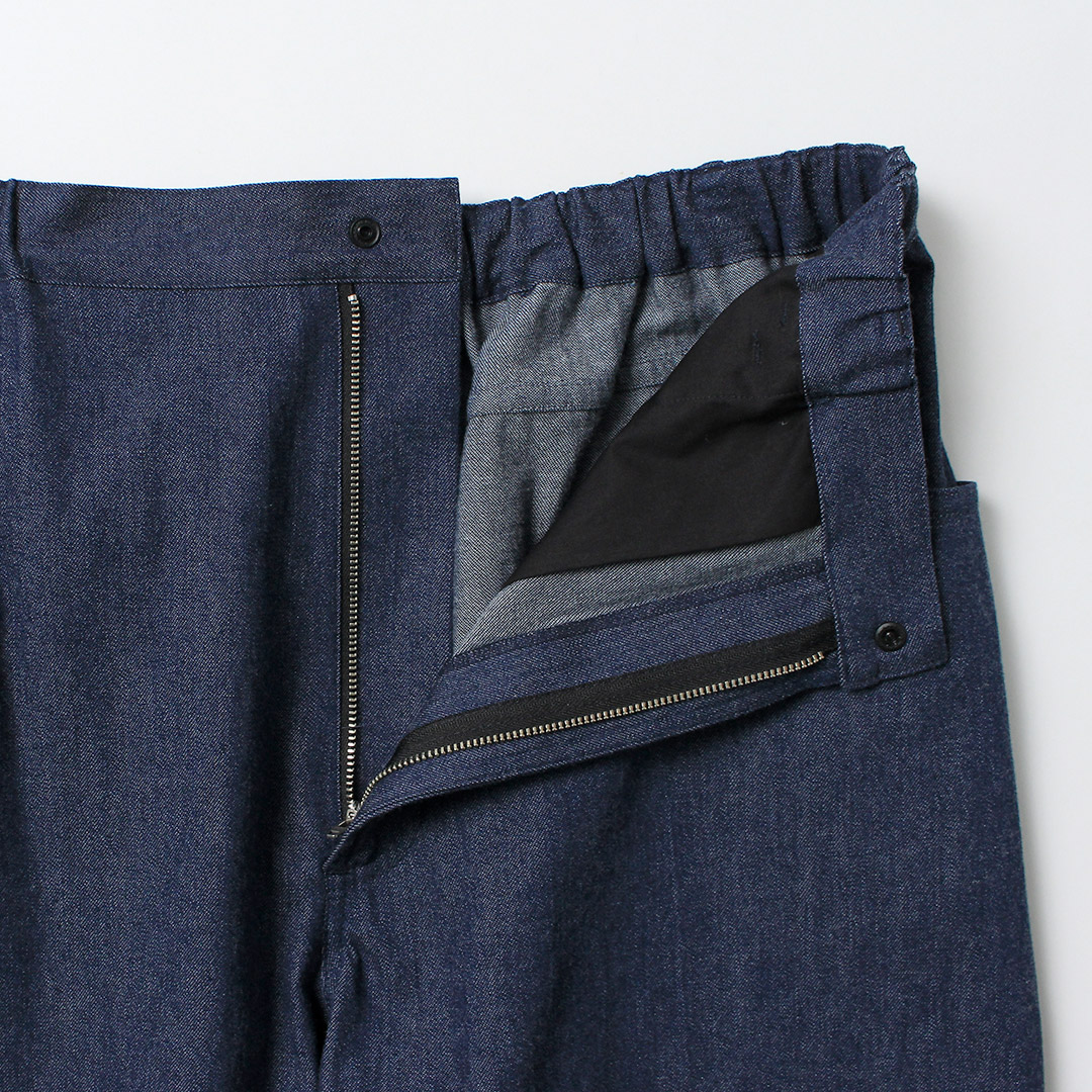 BASISBROEK（バージスブルック） アルビオン 8ozデニム セミワイドイージーパンツ 日本製 / メンズ ライトオンス ウエストゴム |  | 13